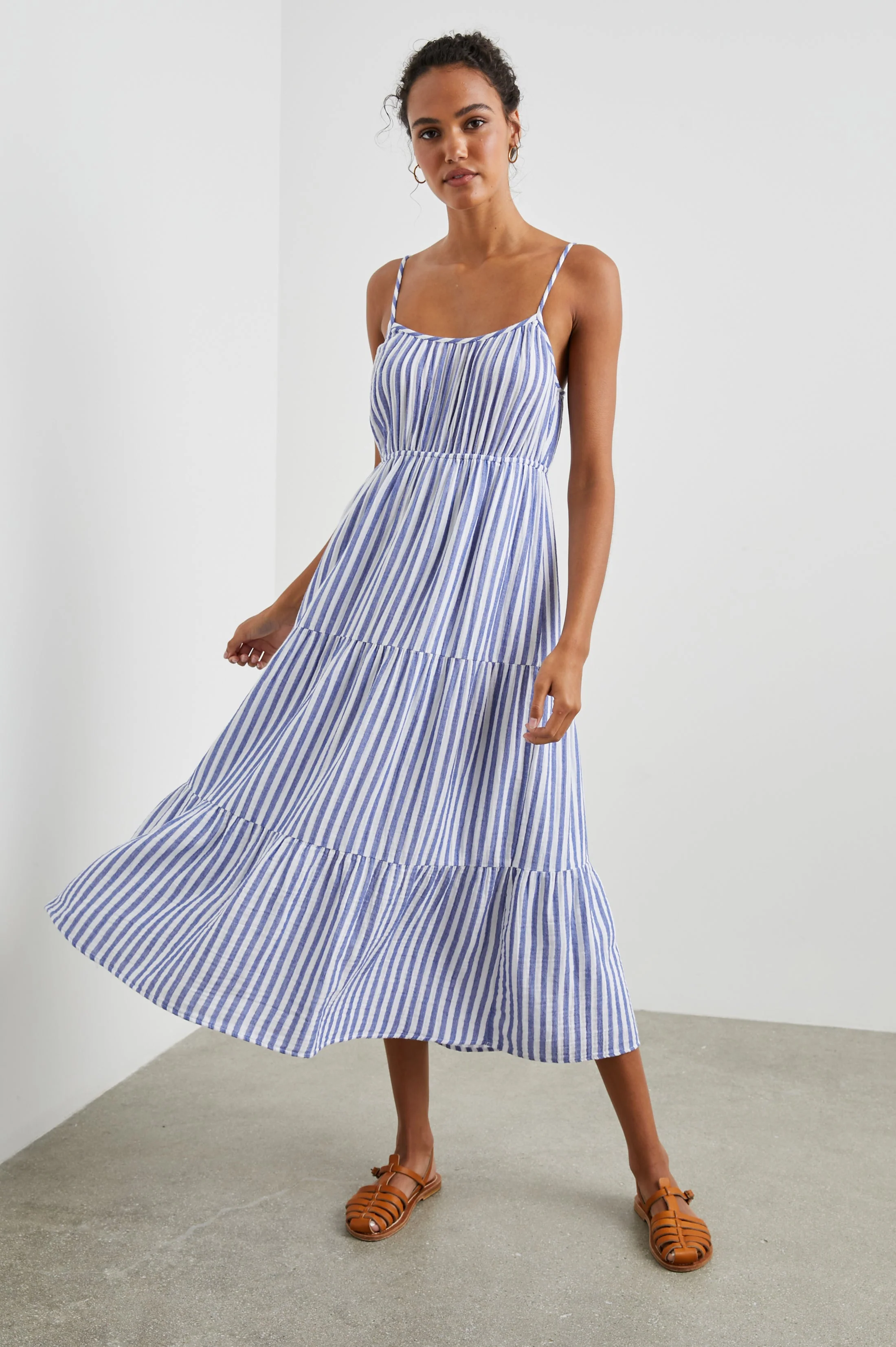 BLAKELY DRESS - ANACAPA STRIPE - Image 4