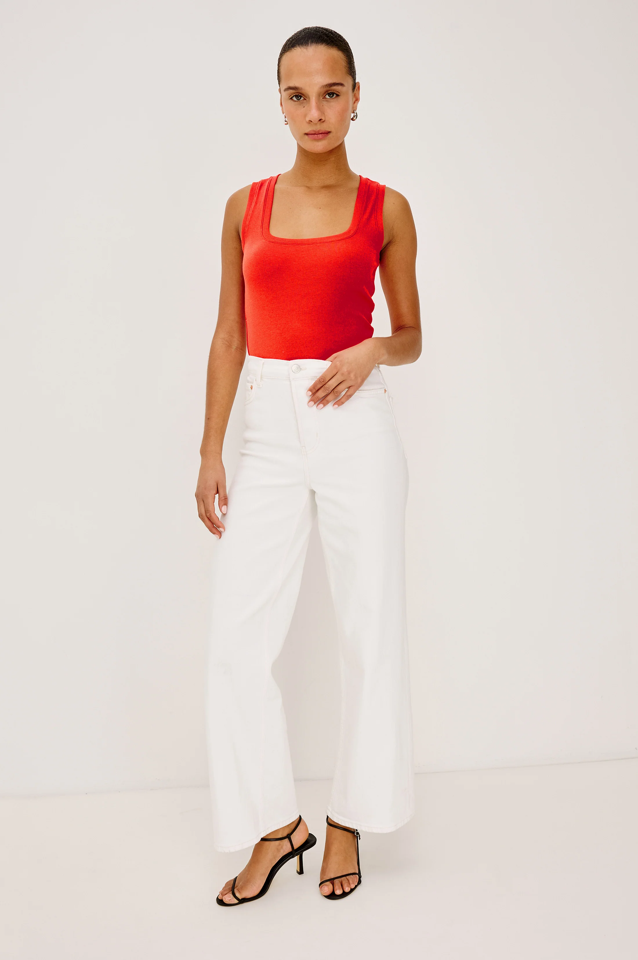 BOBBIE TANK - CHERRY - Image 3