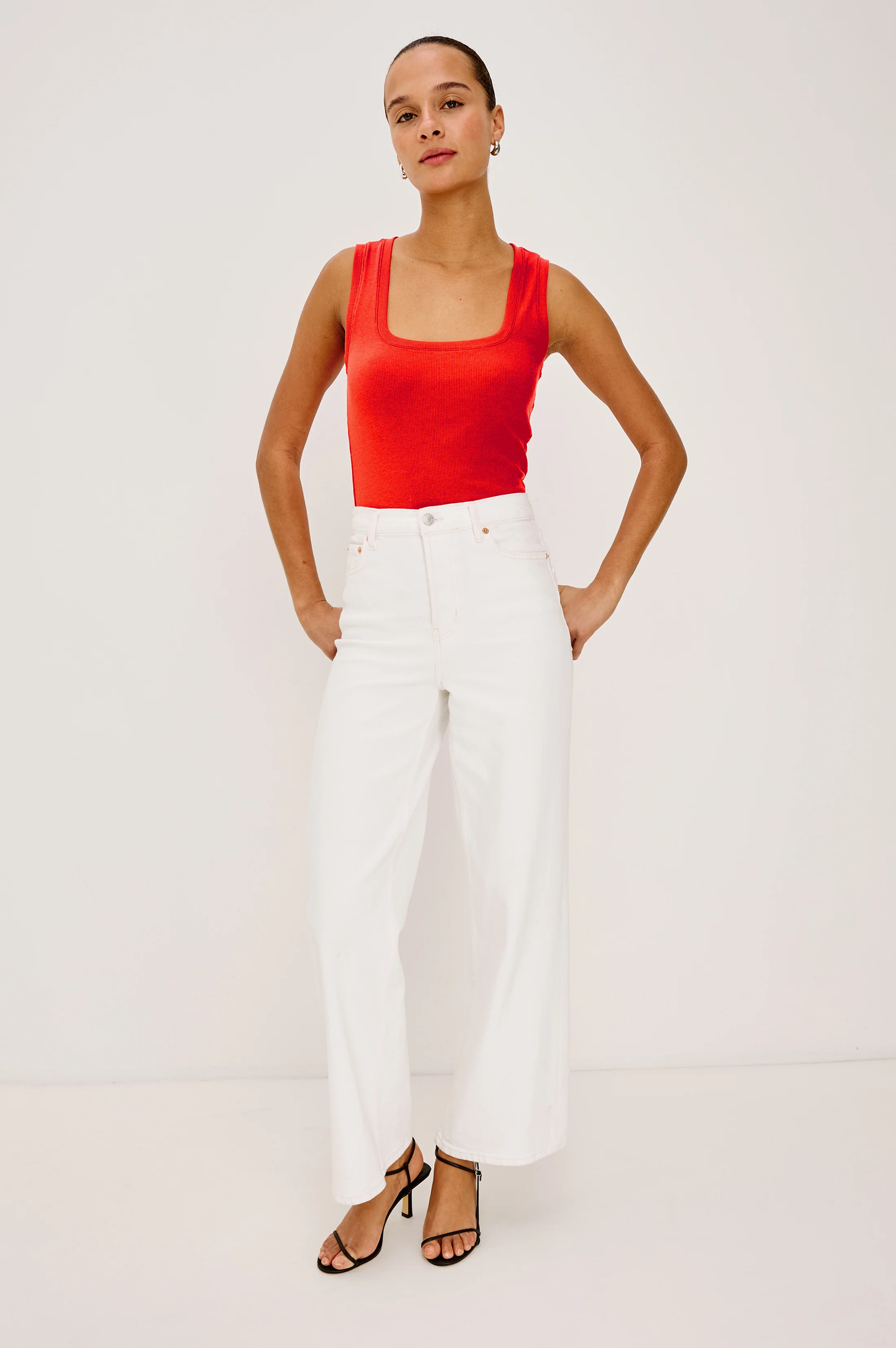 BOBBIE TANK - CHERRY - Image 4