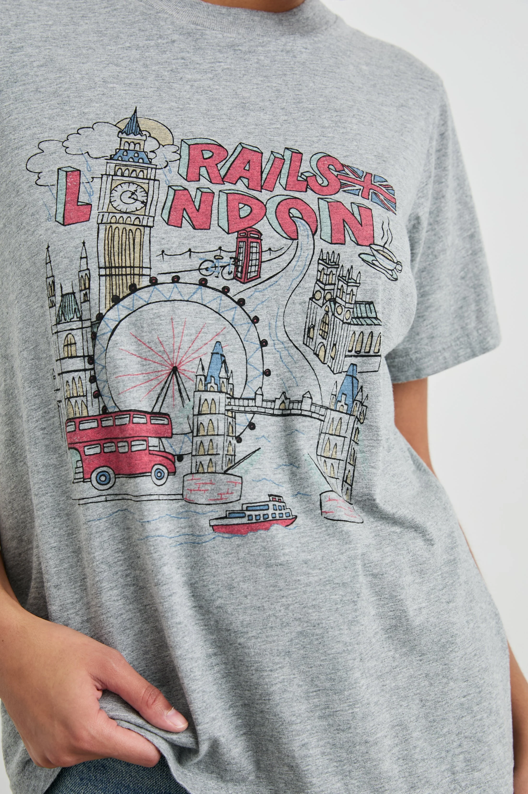 BOYFRIEND T-SHIRT - RAILS LONDON - Image 3