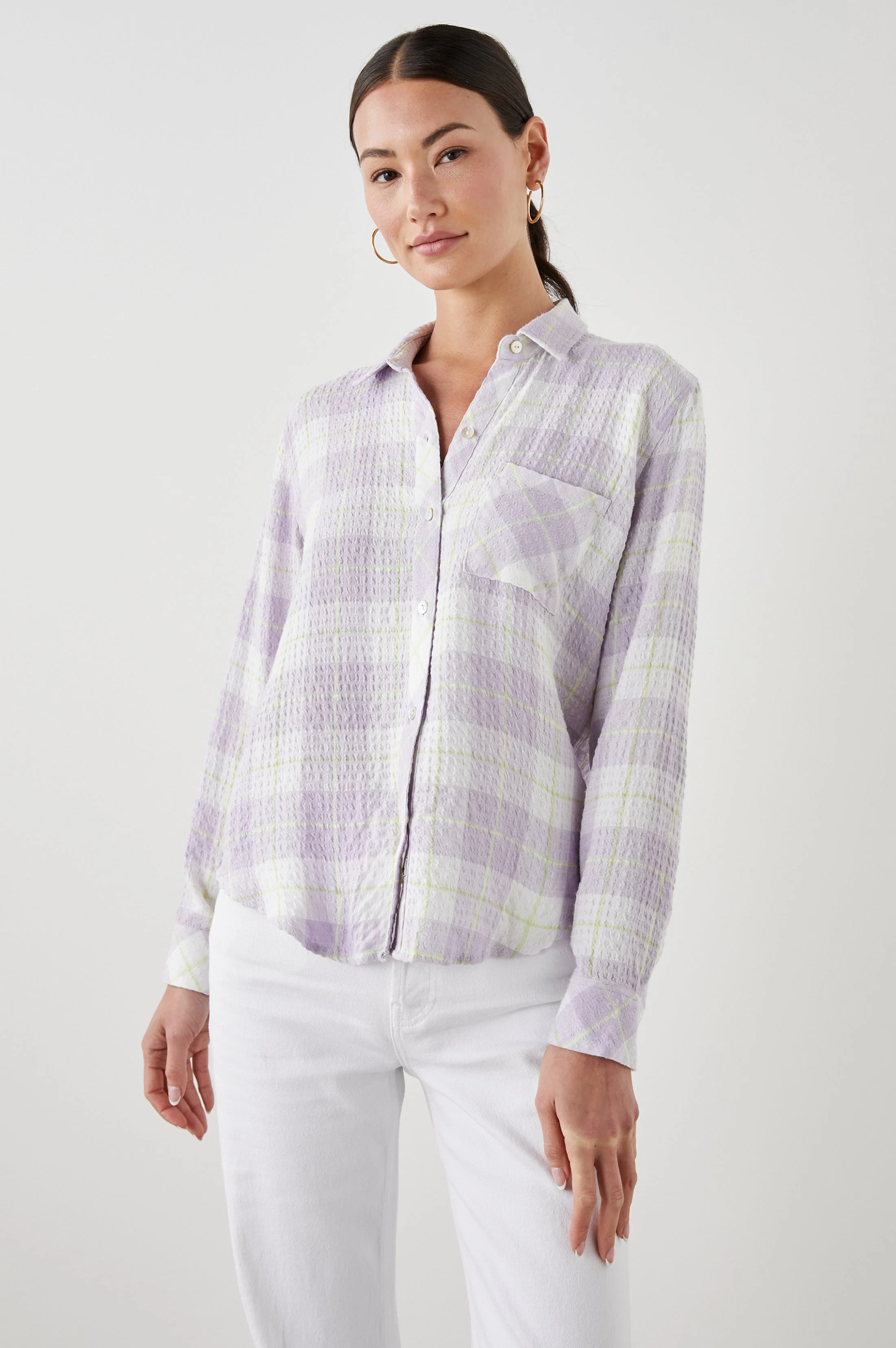 BRADY SHIRT - LILAC CITRUS
