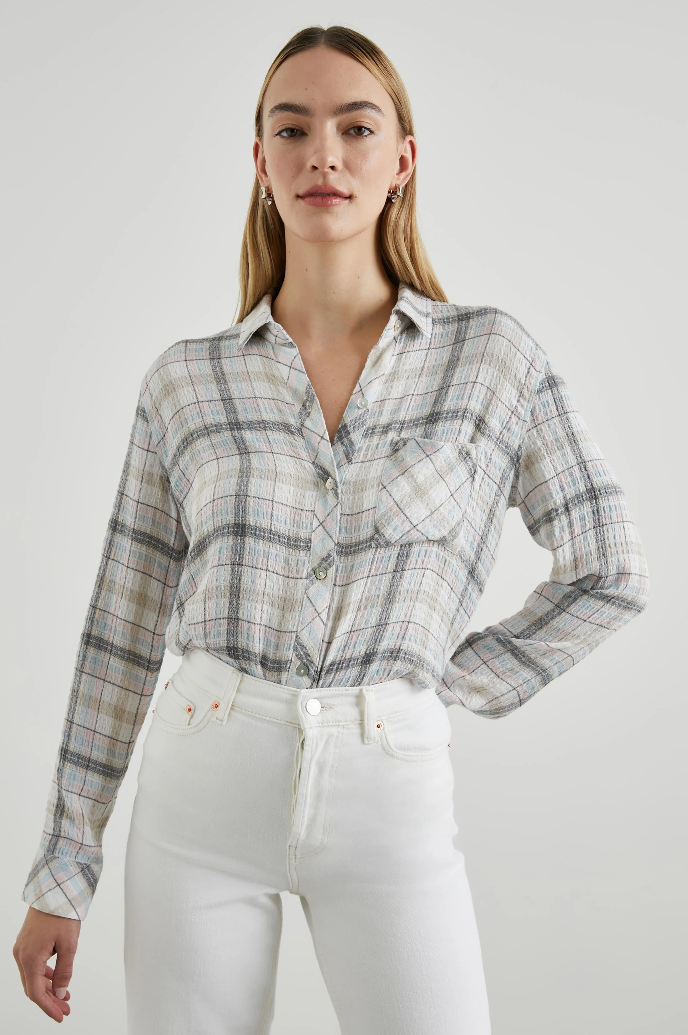 BRADY SHIRT - SKY HAZE