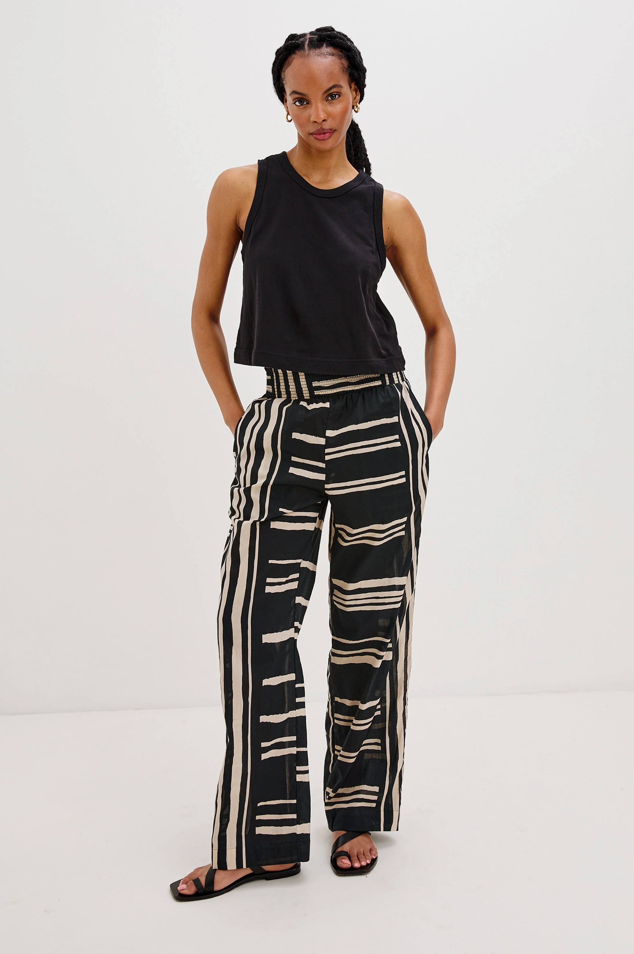BRENDON PANT - ISLAND STRIPE - Image 3