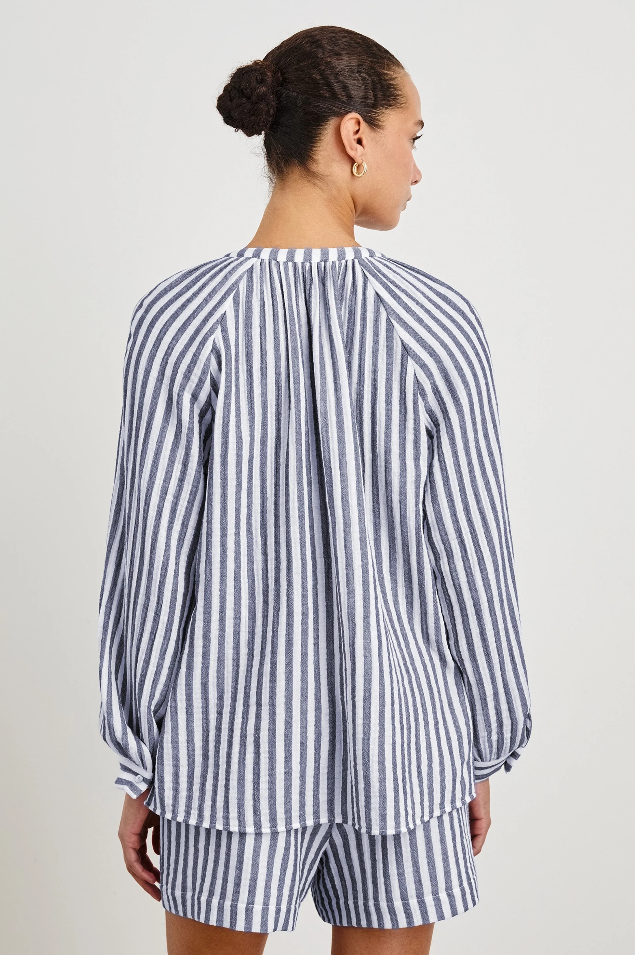 BRIELLE TOP - ADMIRAL STRIPE - Image 4