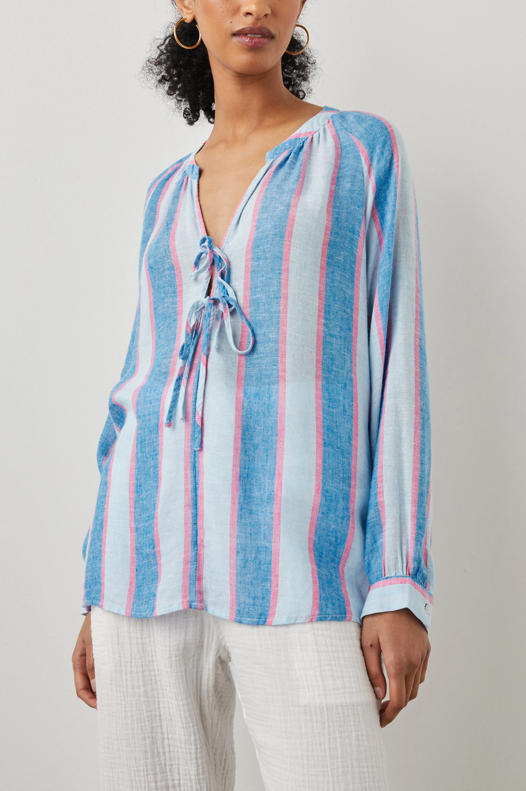 BRIELLE TOP - KONA STRIPE