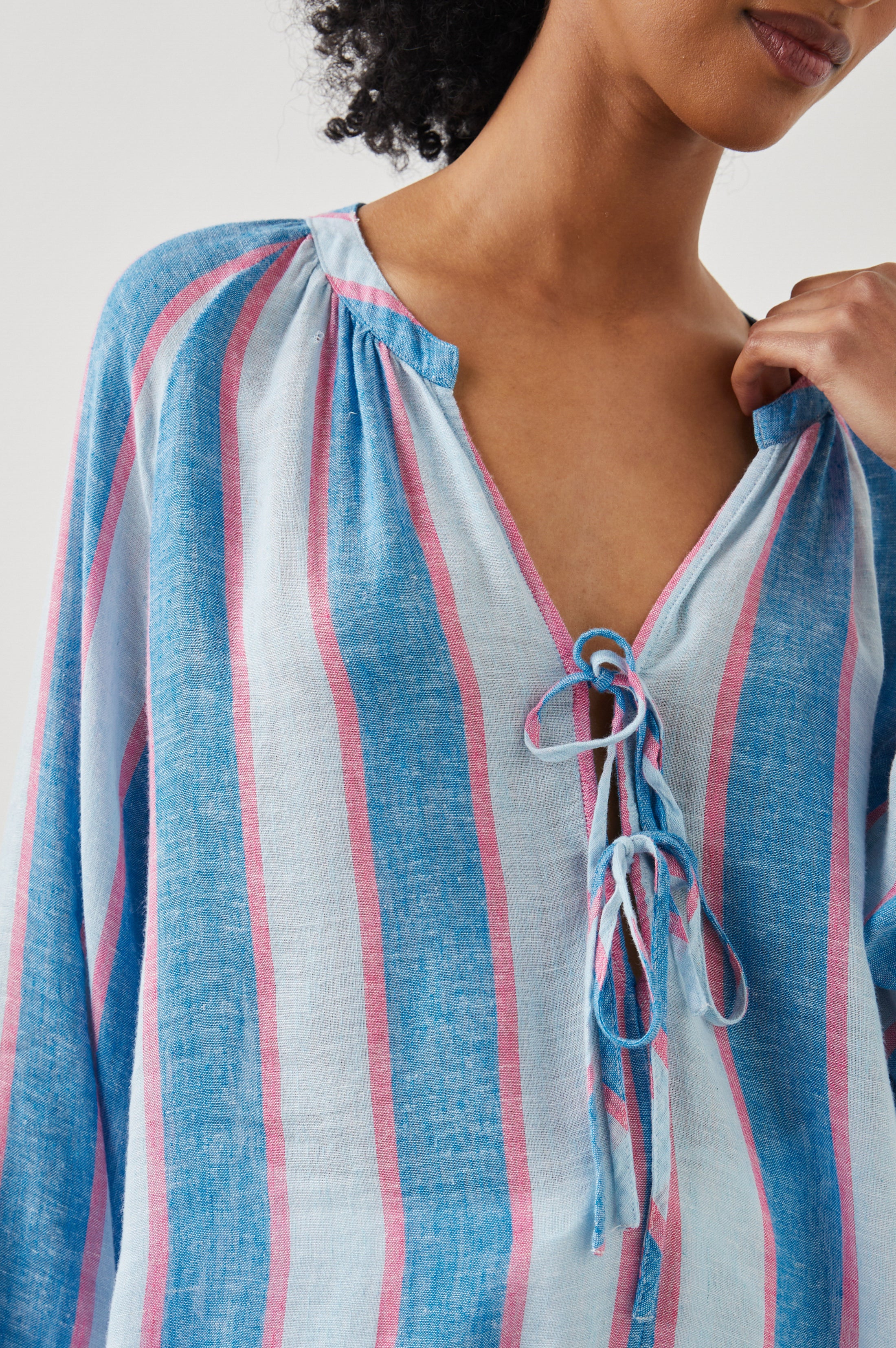 BRIELLE TOP - KONA STRIPE - Image 2