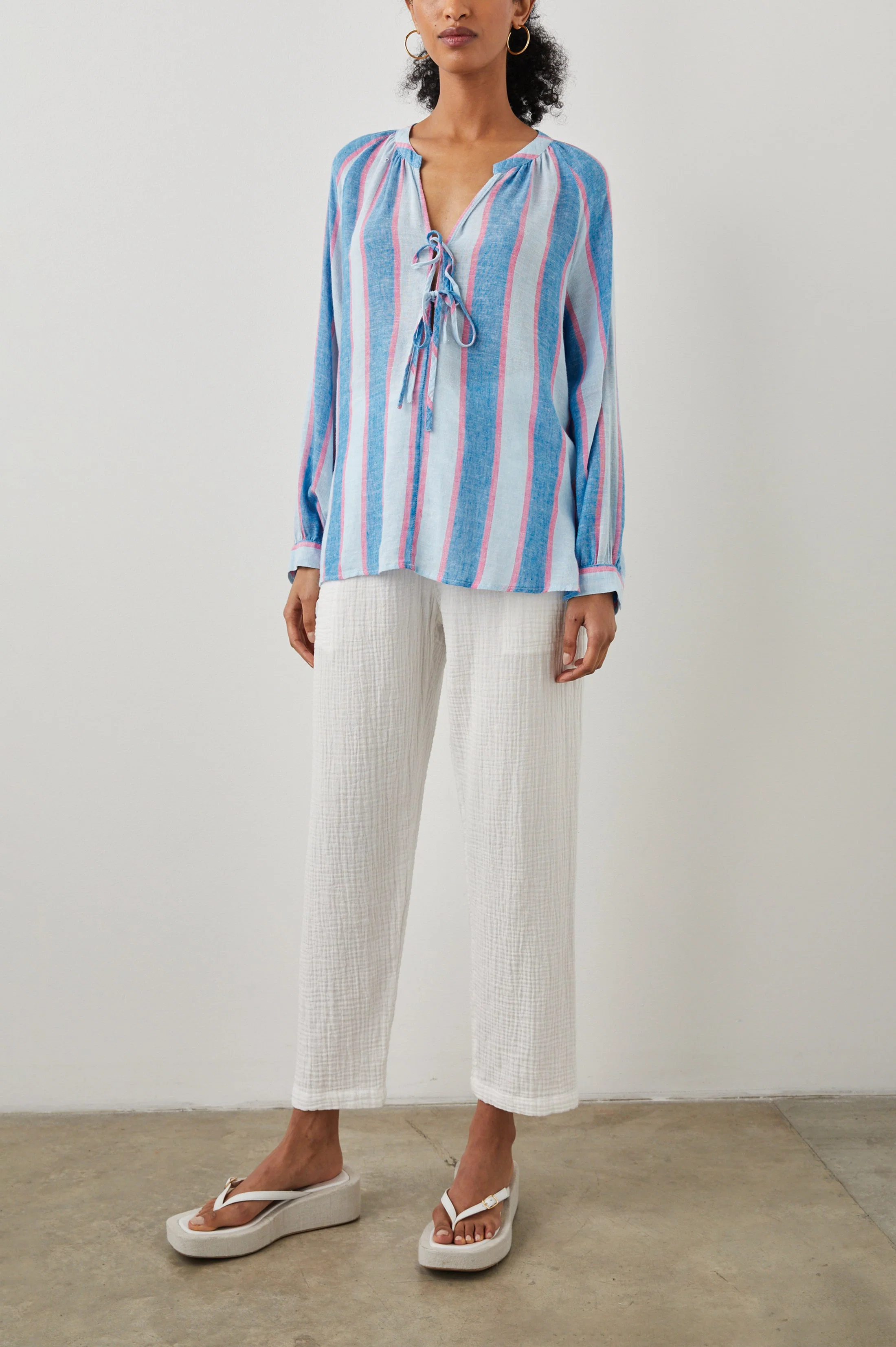 BRIELLE TOP - KONA STRIPE - Image 4