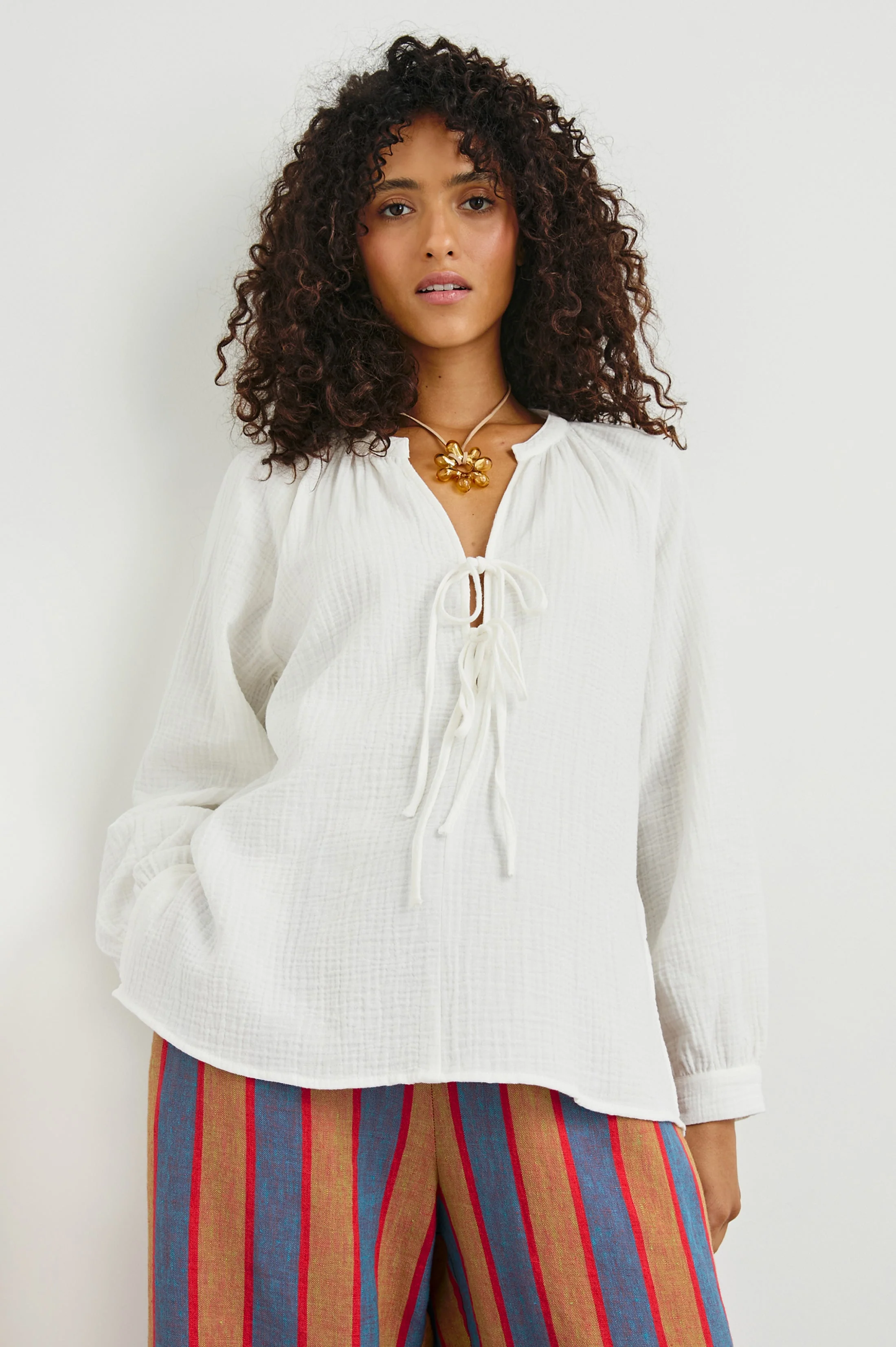 BRIELLE TOP - WHITE - Image 2