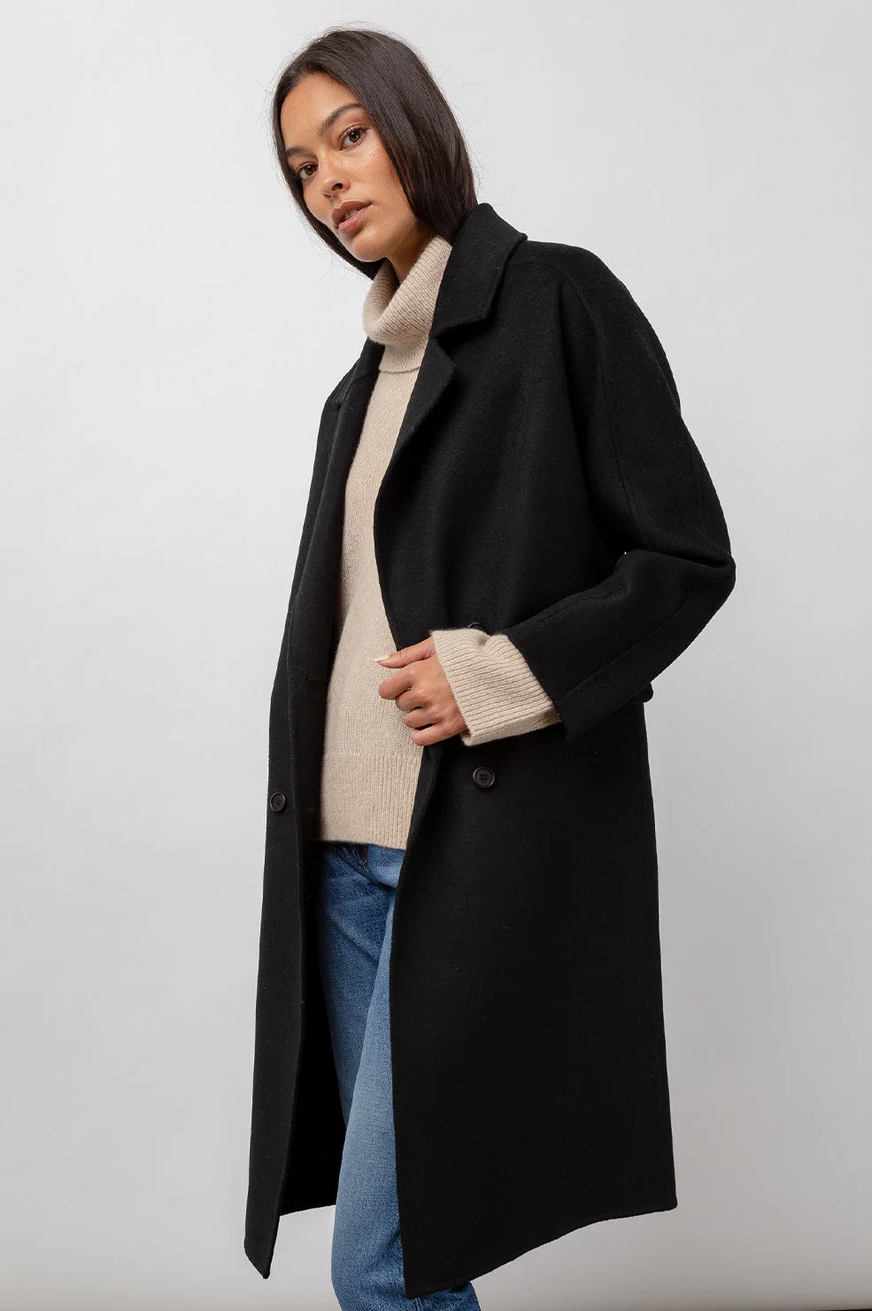 BRISTOL COAT - BLACK - Image 3