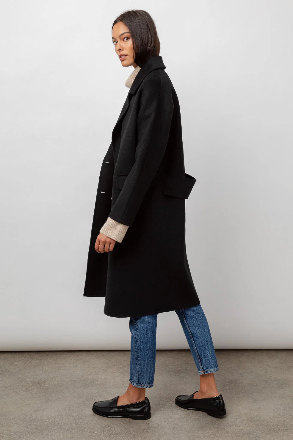 BRISTOL COAT - BLACK - Image 4