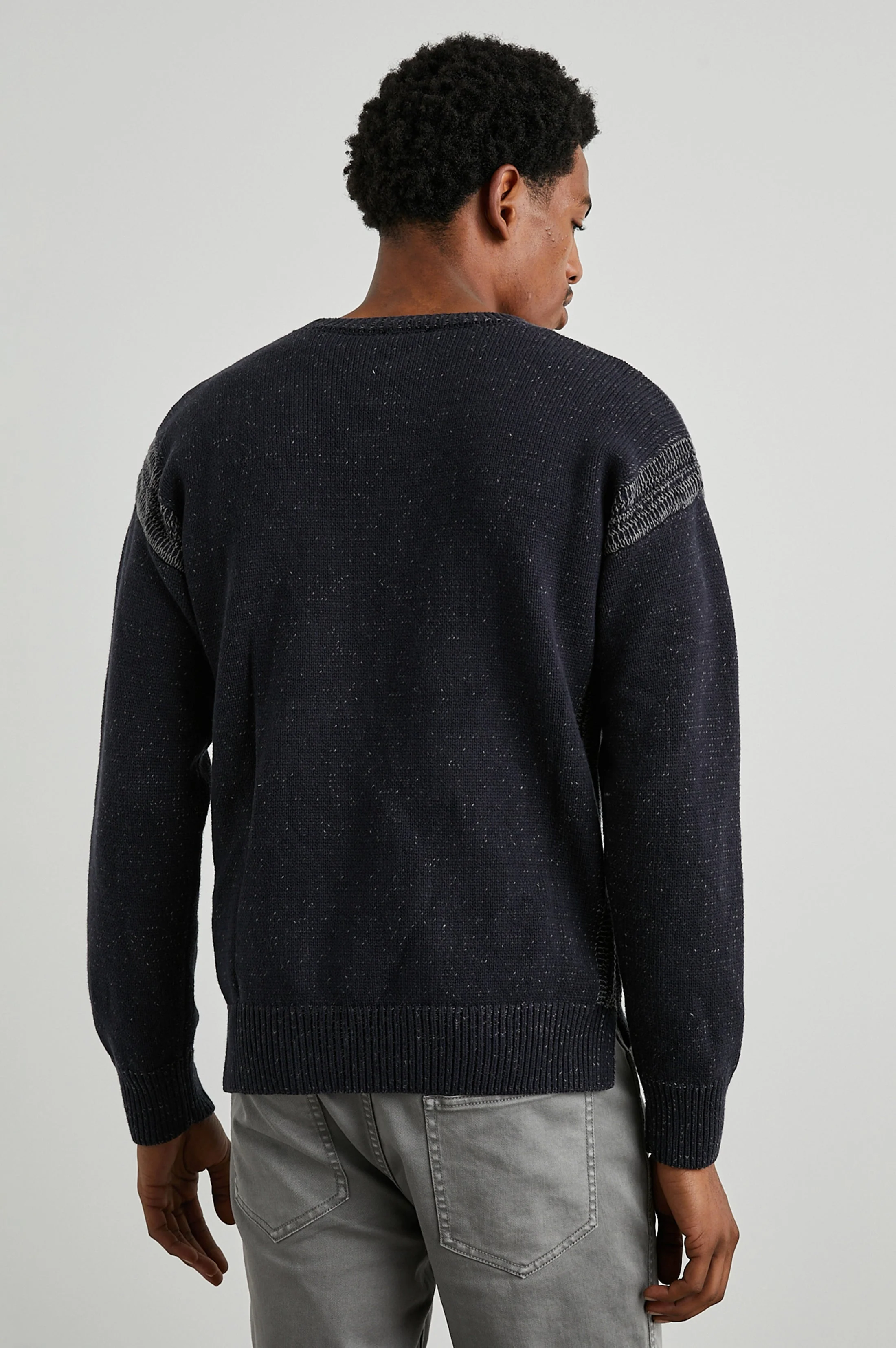 BRYCE SWEATER - NAVY - Image 6
