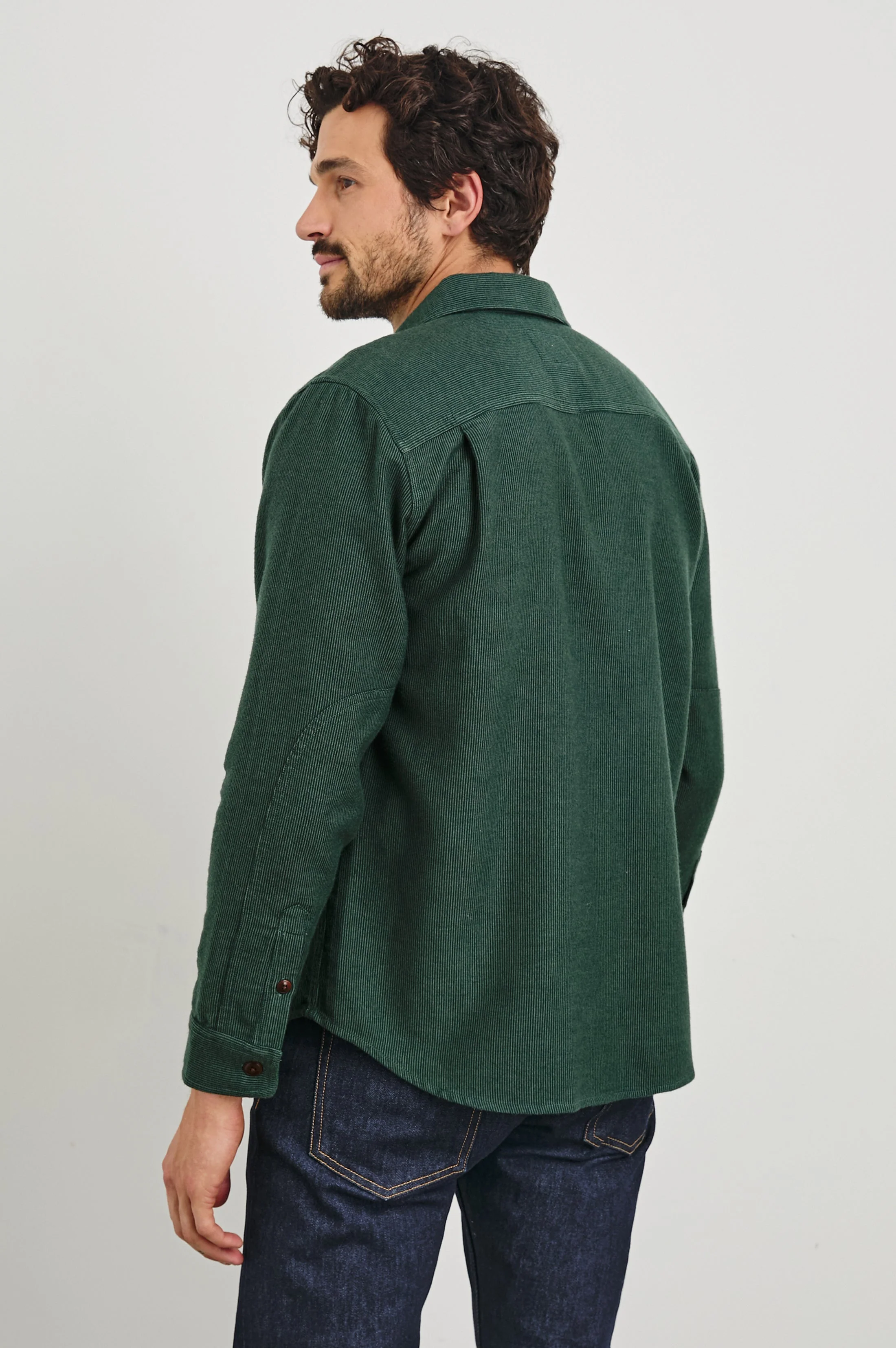 BURR SHIRT JACKET - CREEPING VINE - Image 5
