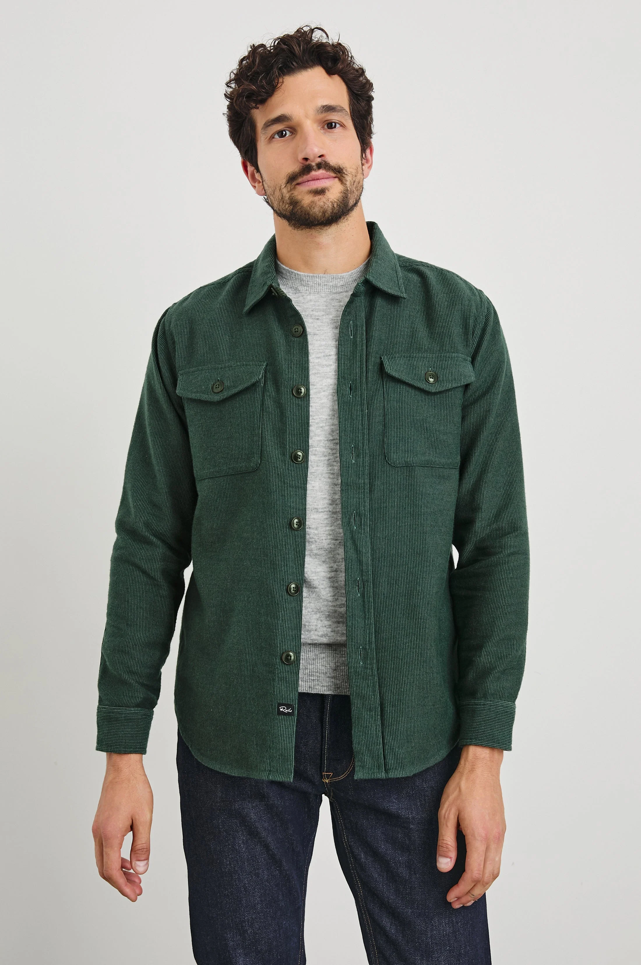 BURR SHIRT JACKET - CREEPING VINE - Image 6