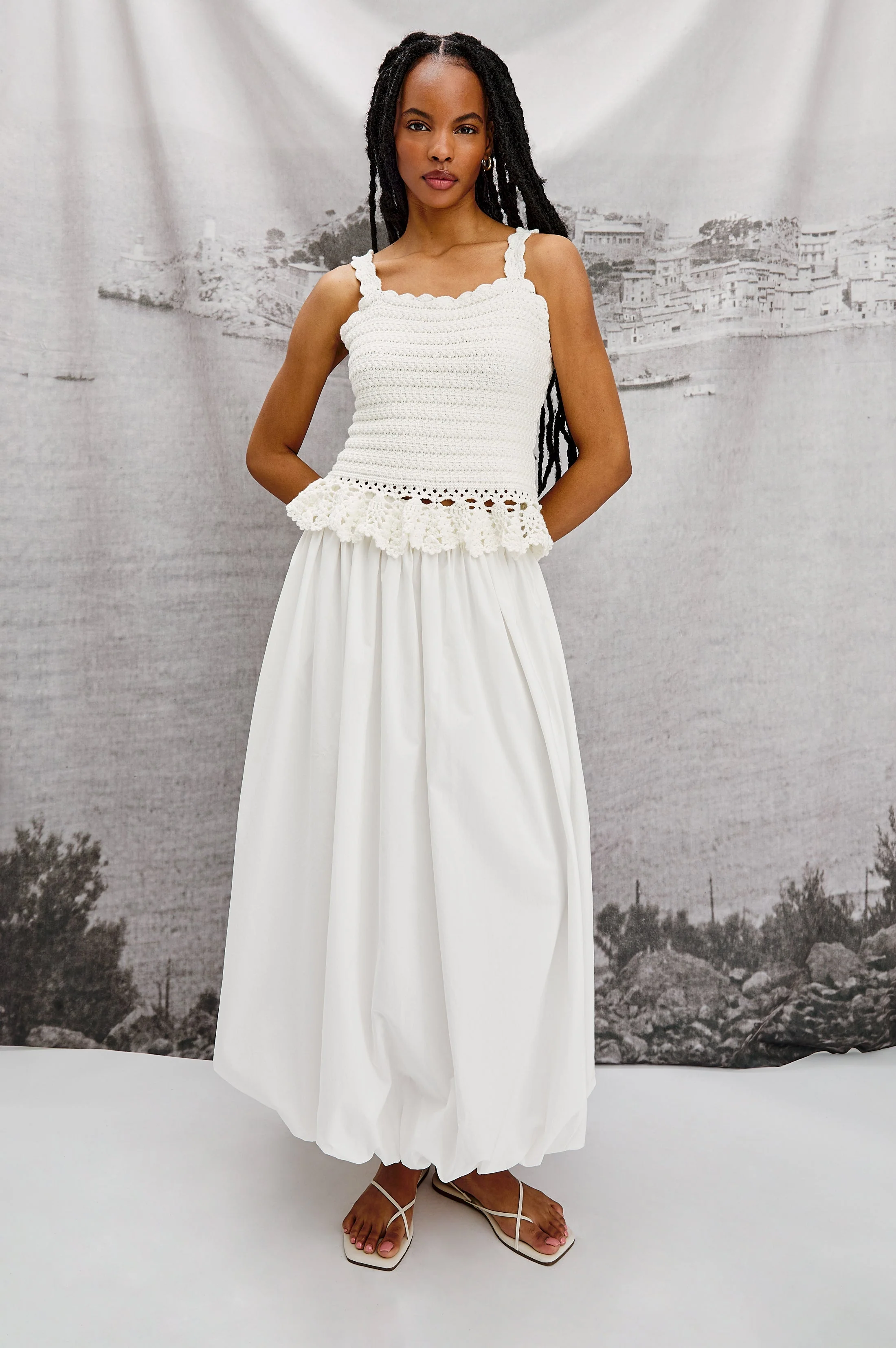 CALA SKIRT - WHITE - Image 6