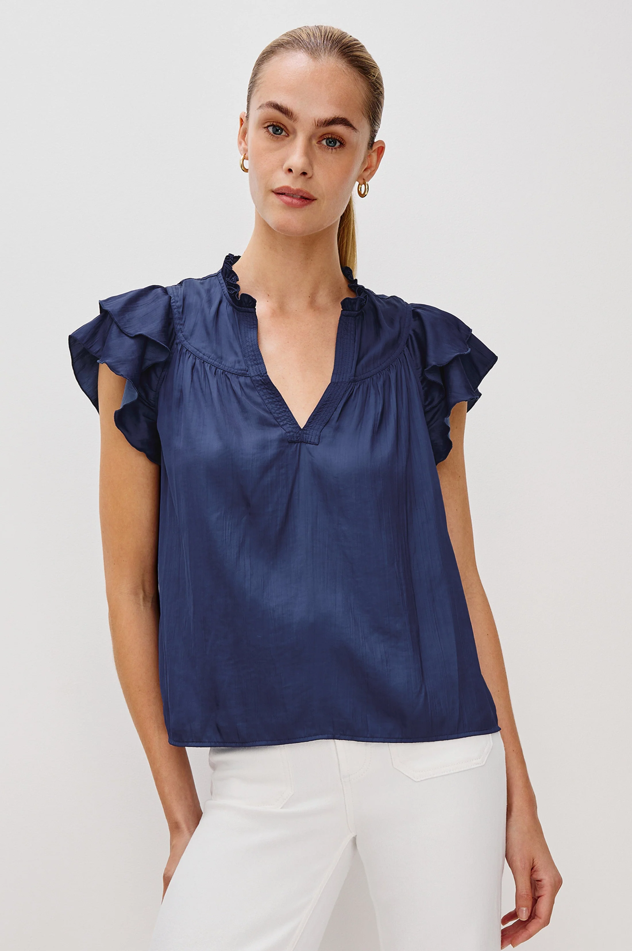 CALISTA TOP - ADMIRAL BLUE