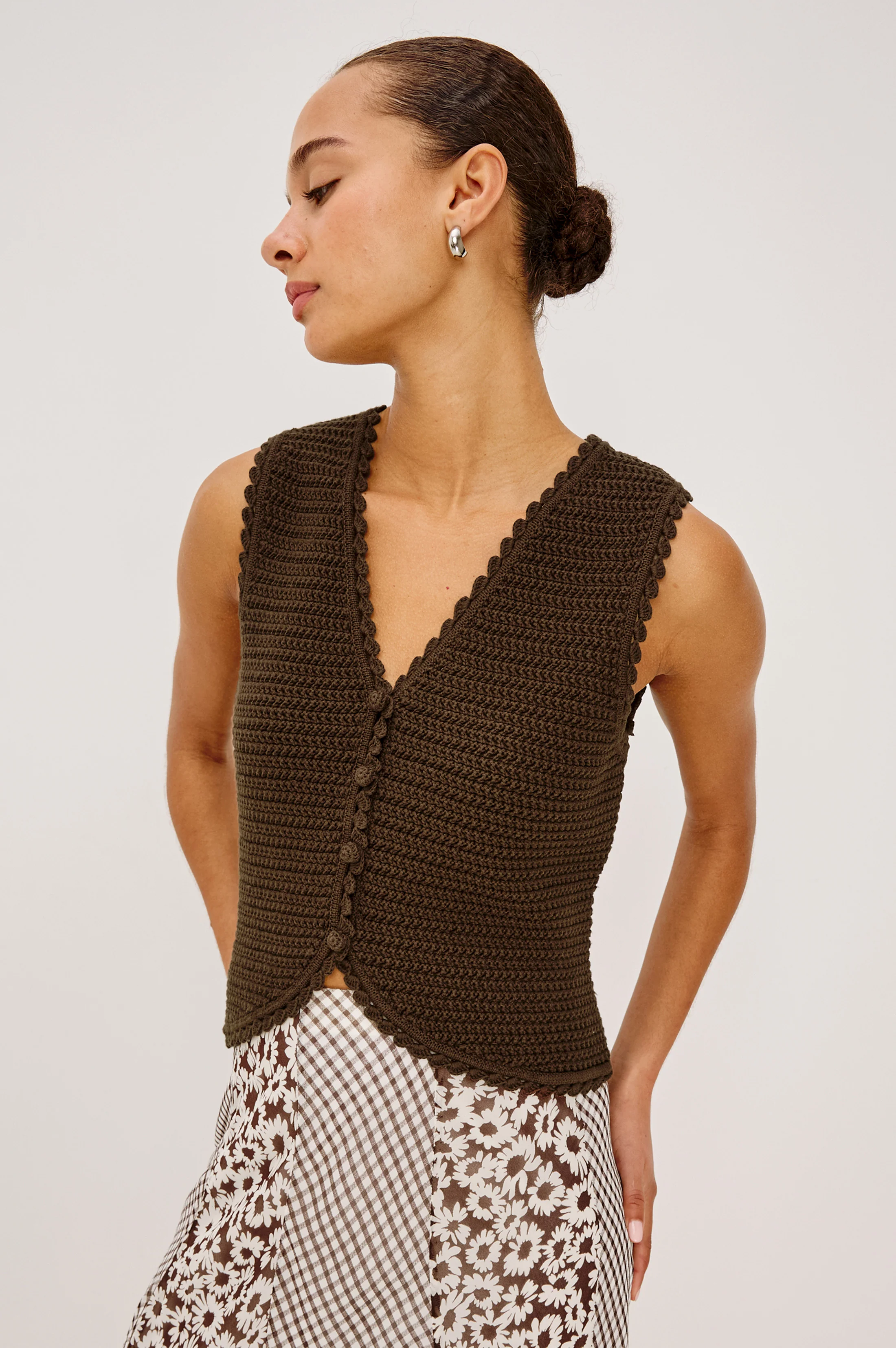 CALYPSO VEST - ESPRESSO