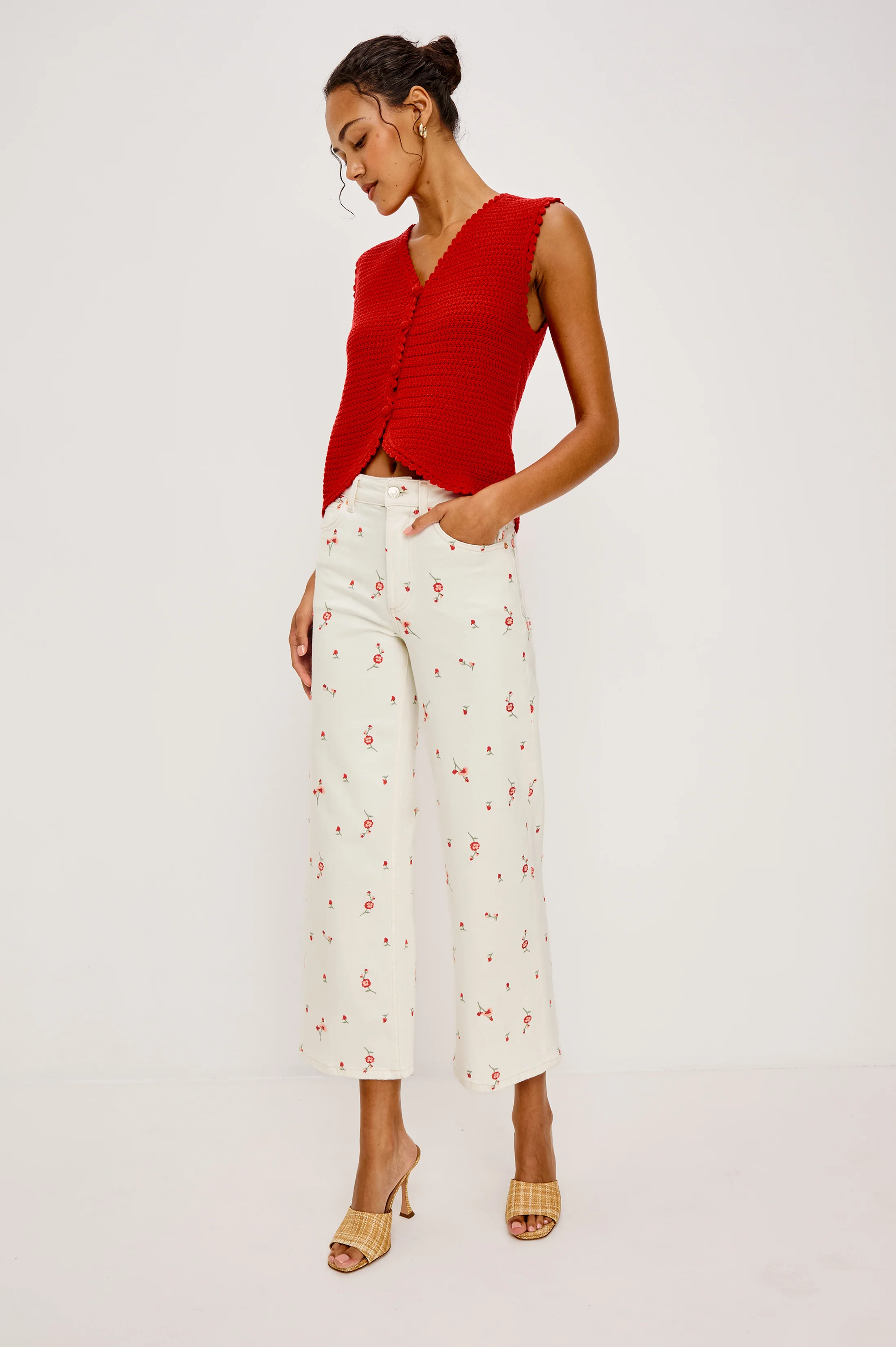 CALYPSO VEST - SCARLET - Image 3
