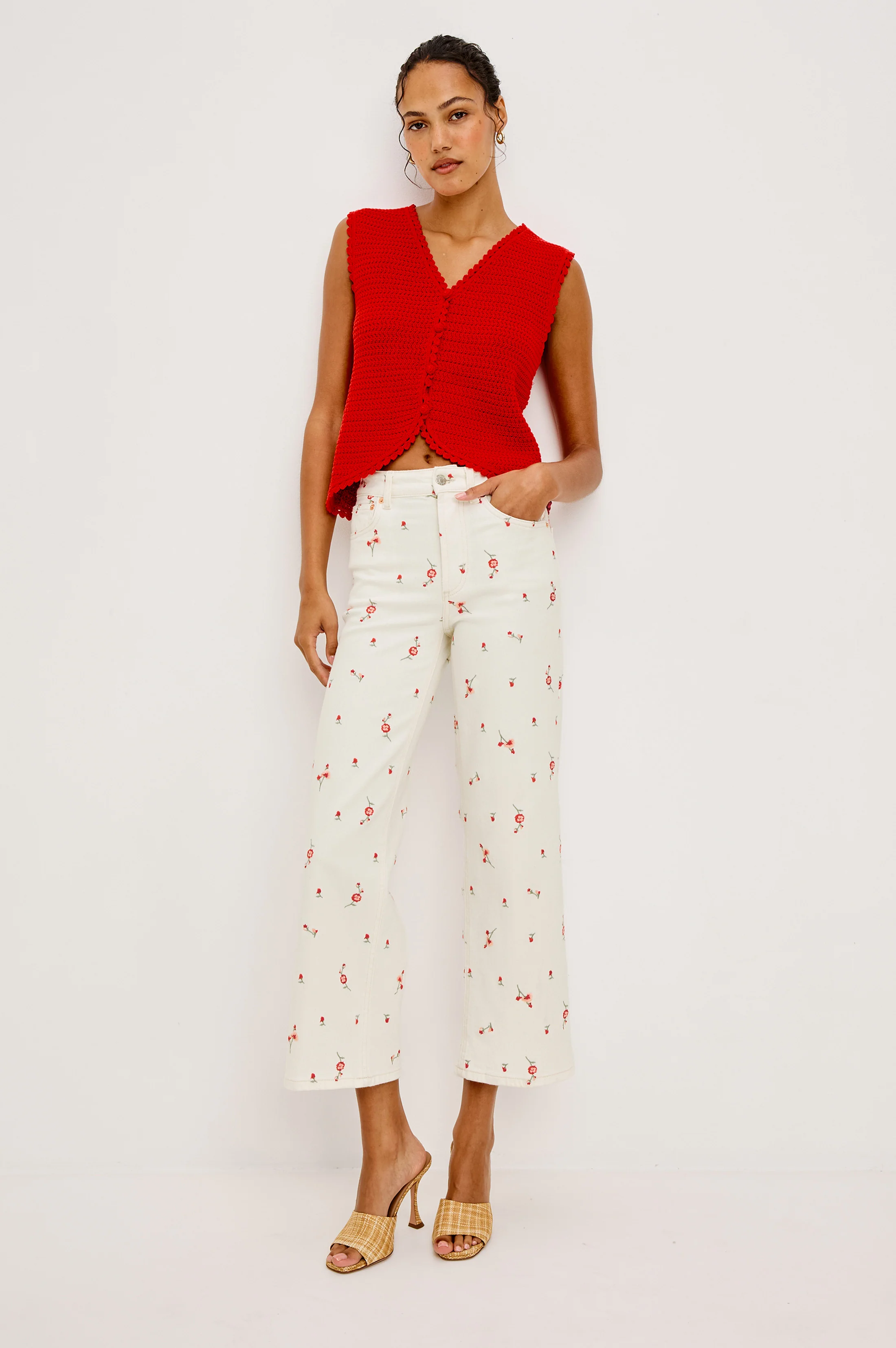 CALYPSO VEST - SCARLET - Image 4