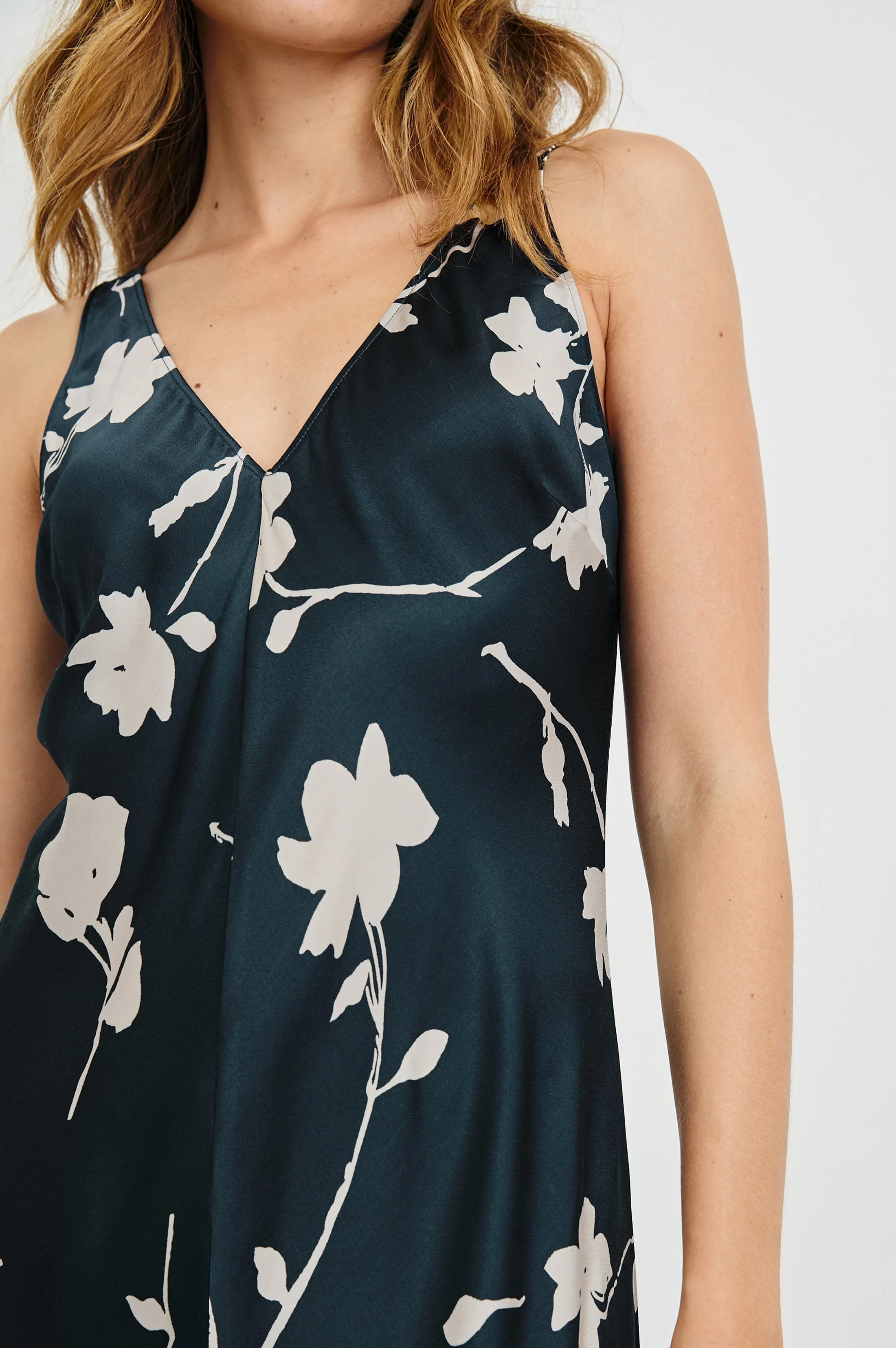 CAMELLIA DRESS - MIDNIGHT ROSES - Image 2