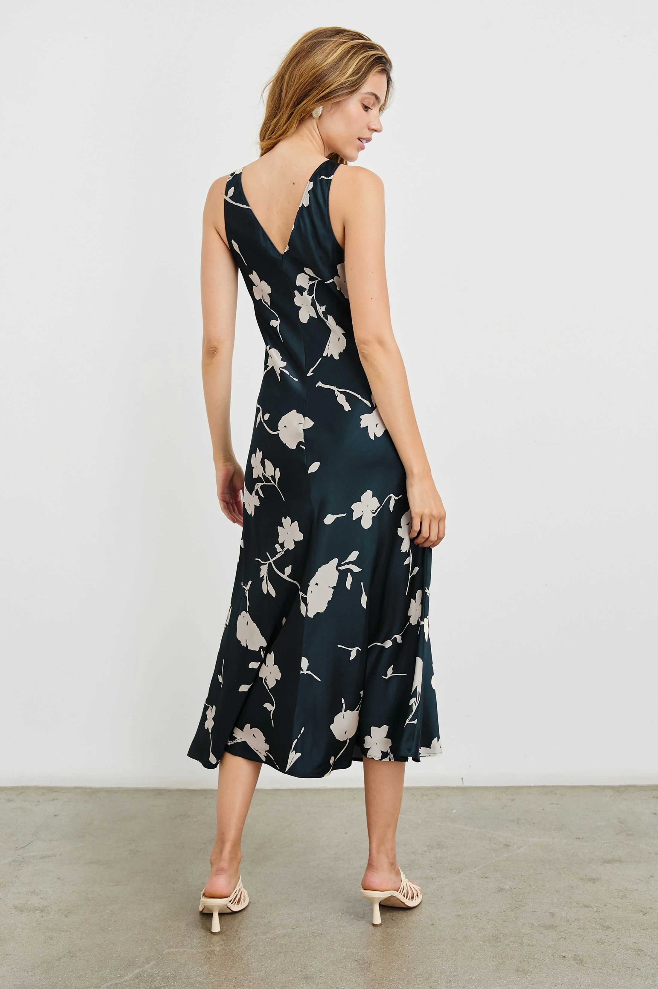 CAMELLIA DRESS - MIDNIGHT ROSES - Image 5