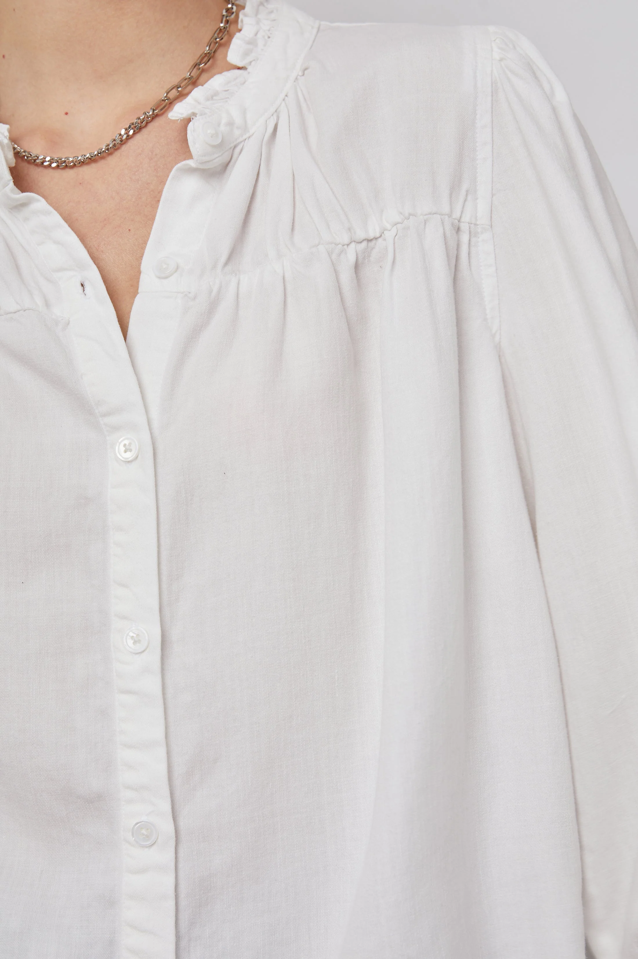 CAMILLE TOP - WHITE - Image 2