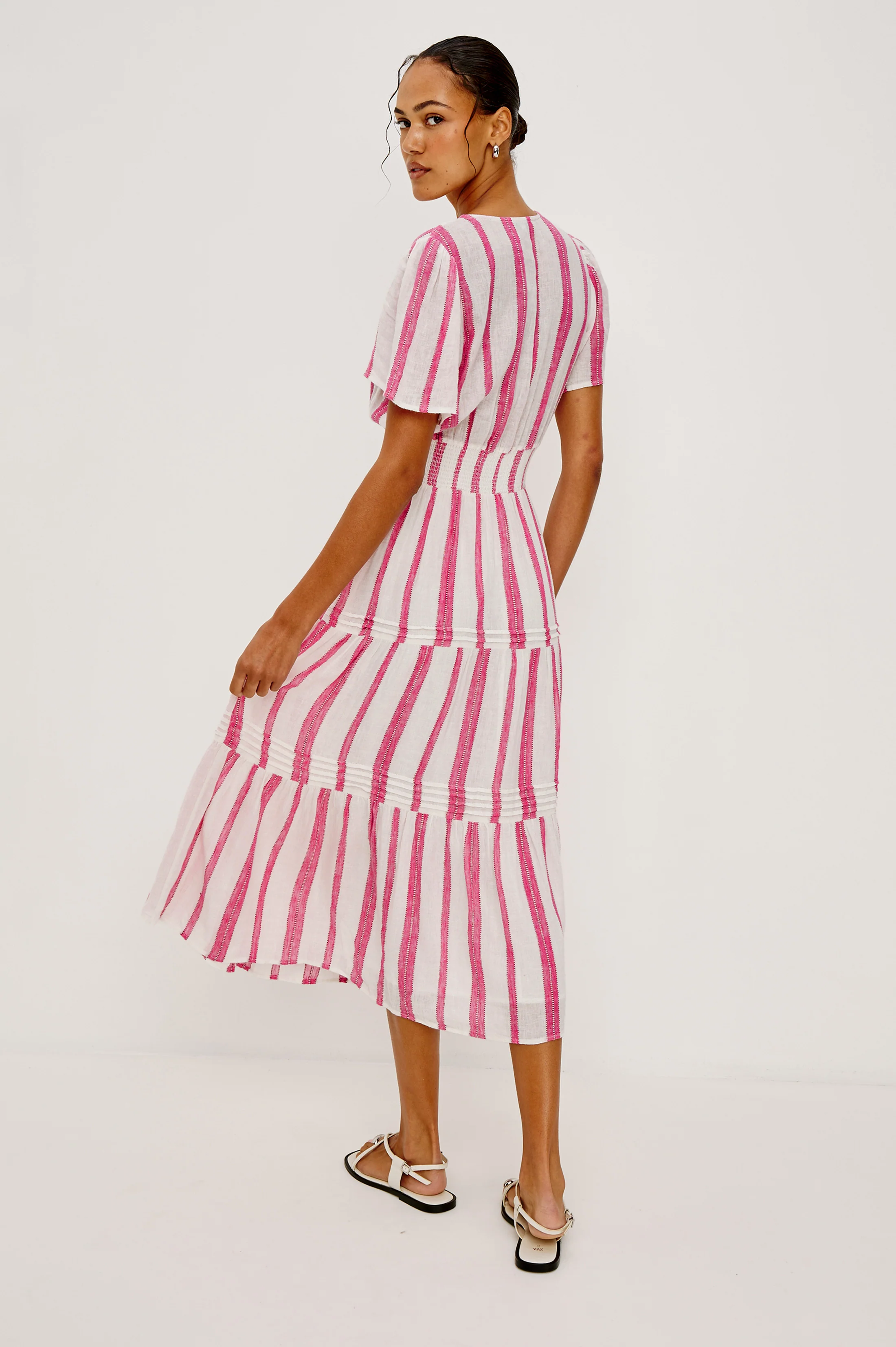 CANNES DRESS - DELFINE STRIPE - Image 5