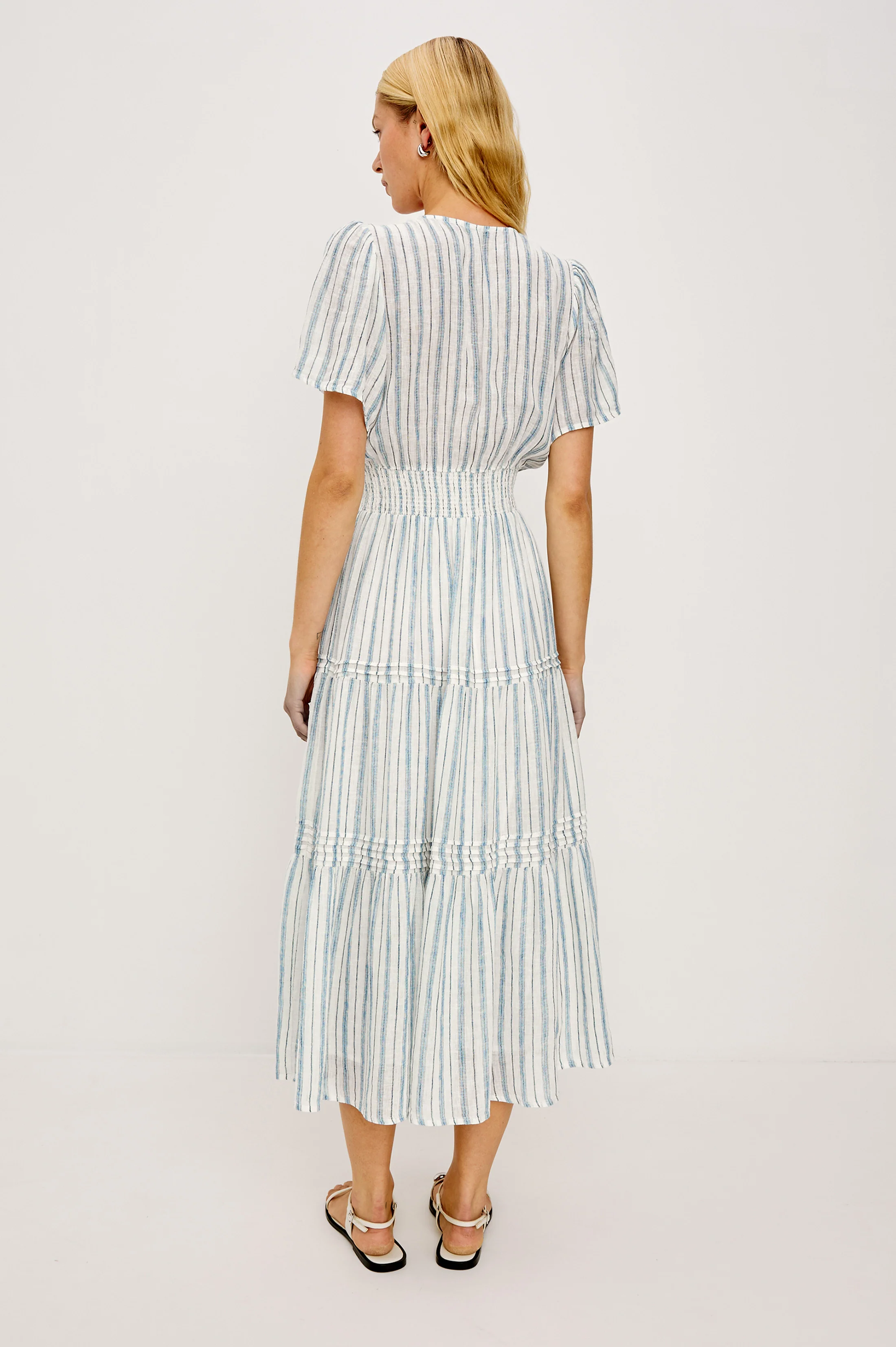 CANNES DRESS - WINDWARD STRIPE - Image 5