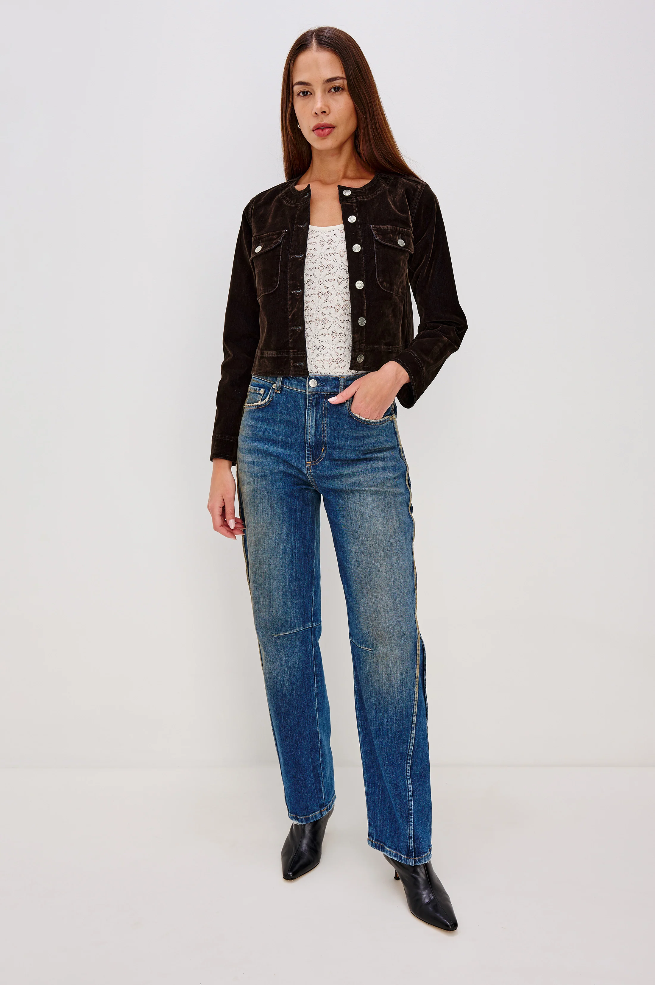 CAPISTRANO JACKET - CHOCOLATE FLOCKING - Image 4