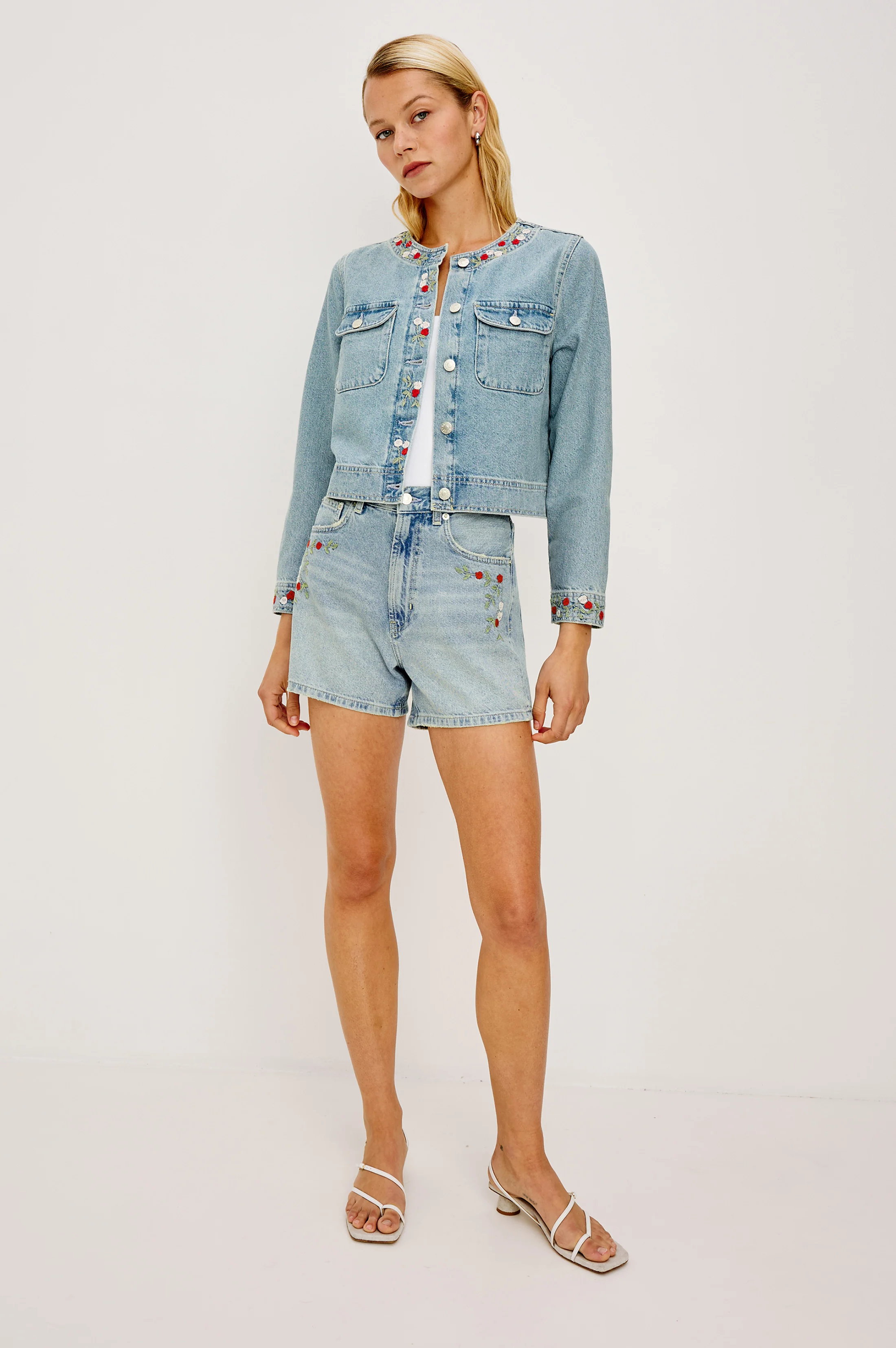 CAPISTRANO JACKET - DAINTY ROSE