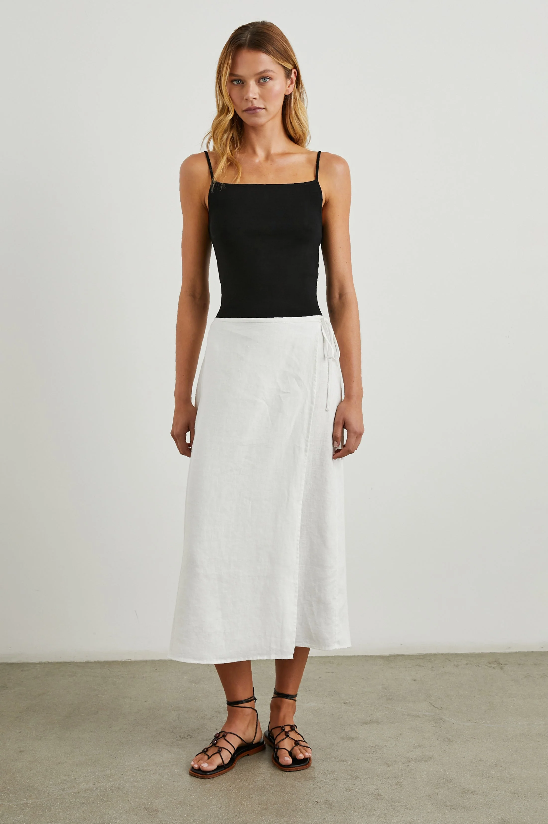 CARLY SKIRT - WHITE - Image 3