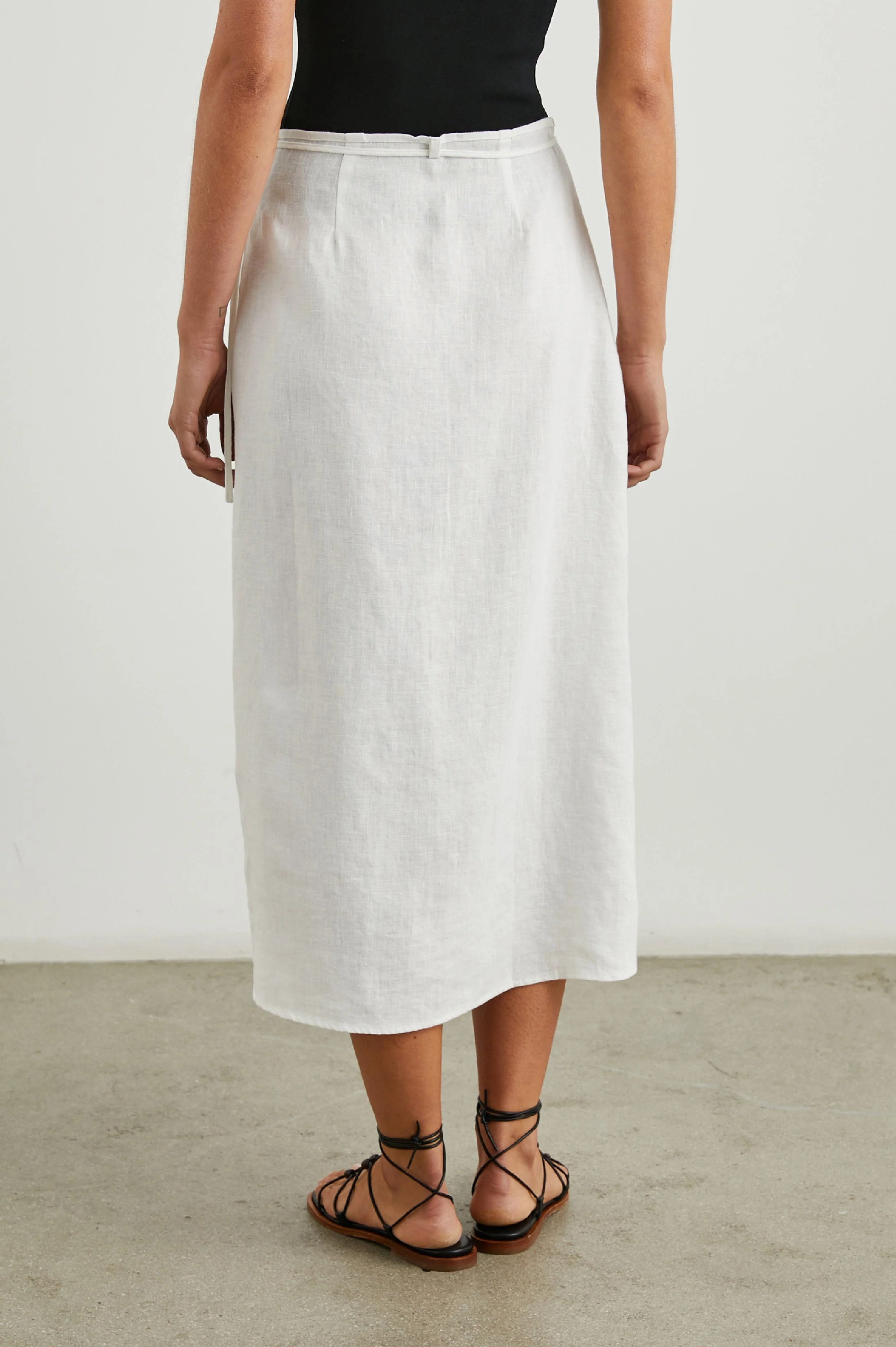 CARLY SKIRT - WHITE - Image 5
