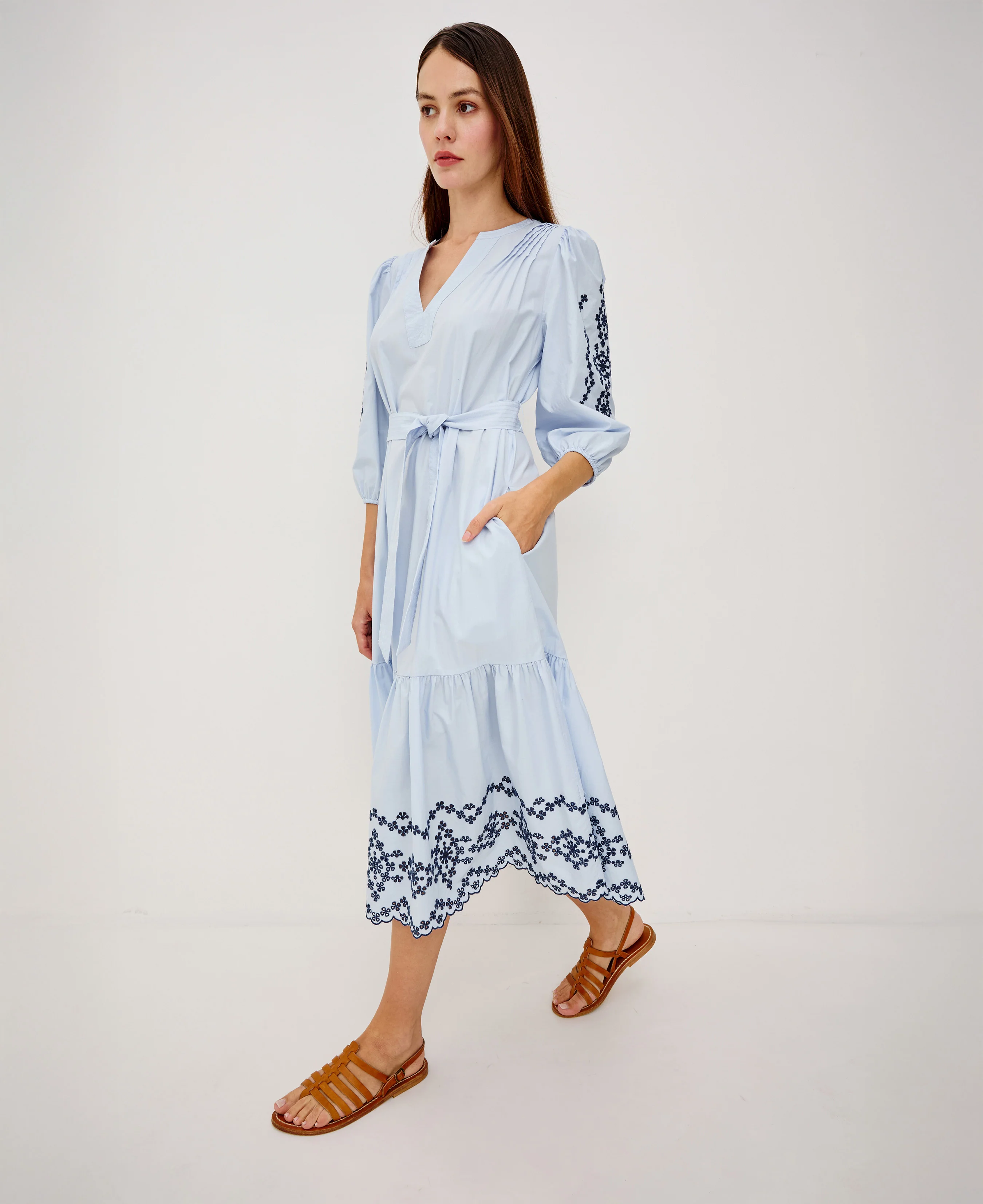 CARMEL DRESS - BLUE BIRD - Image 5