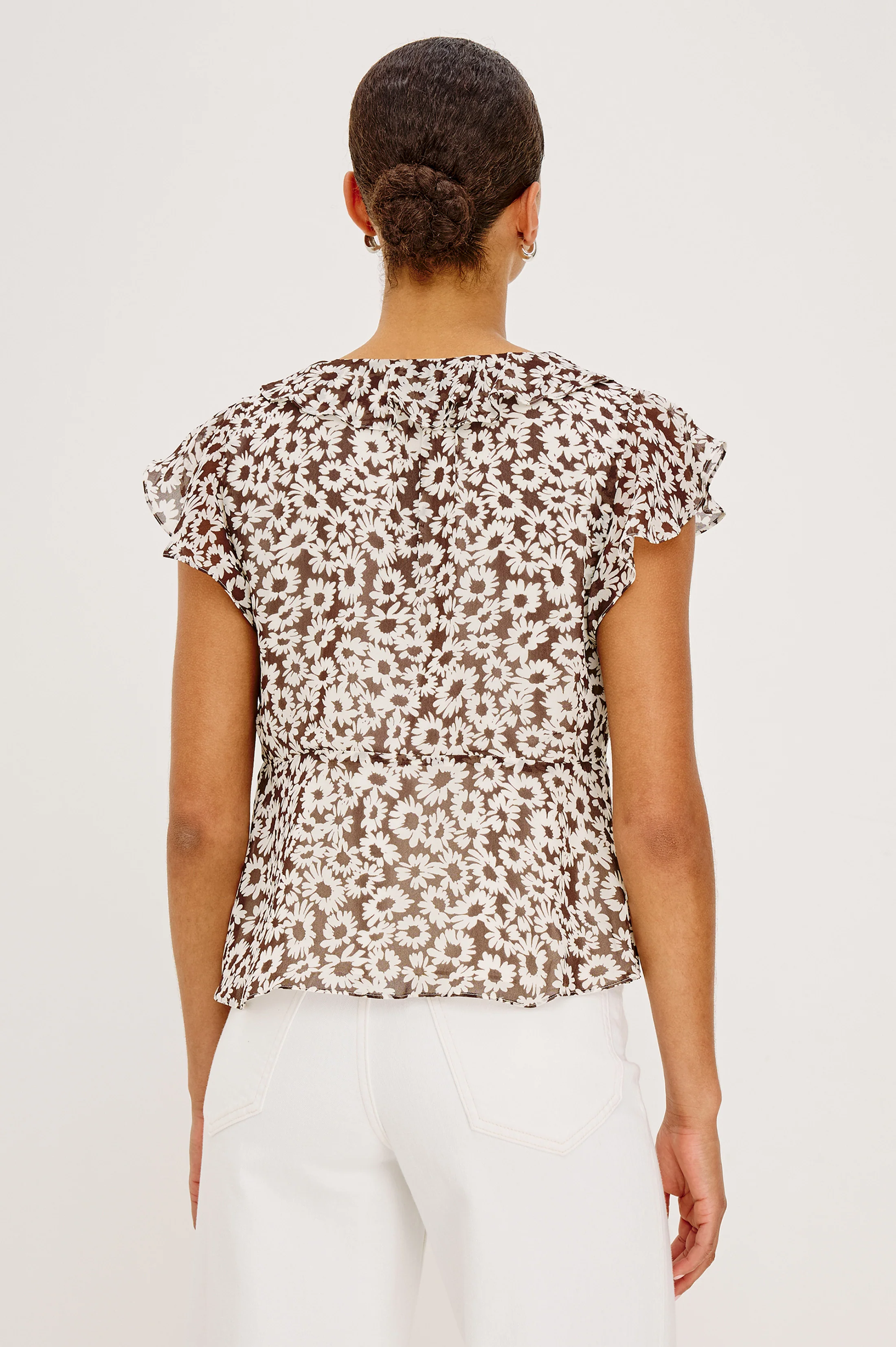 CARMINE TOP - ESPRESSO DAISY - Image 5