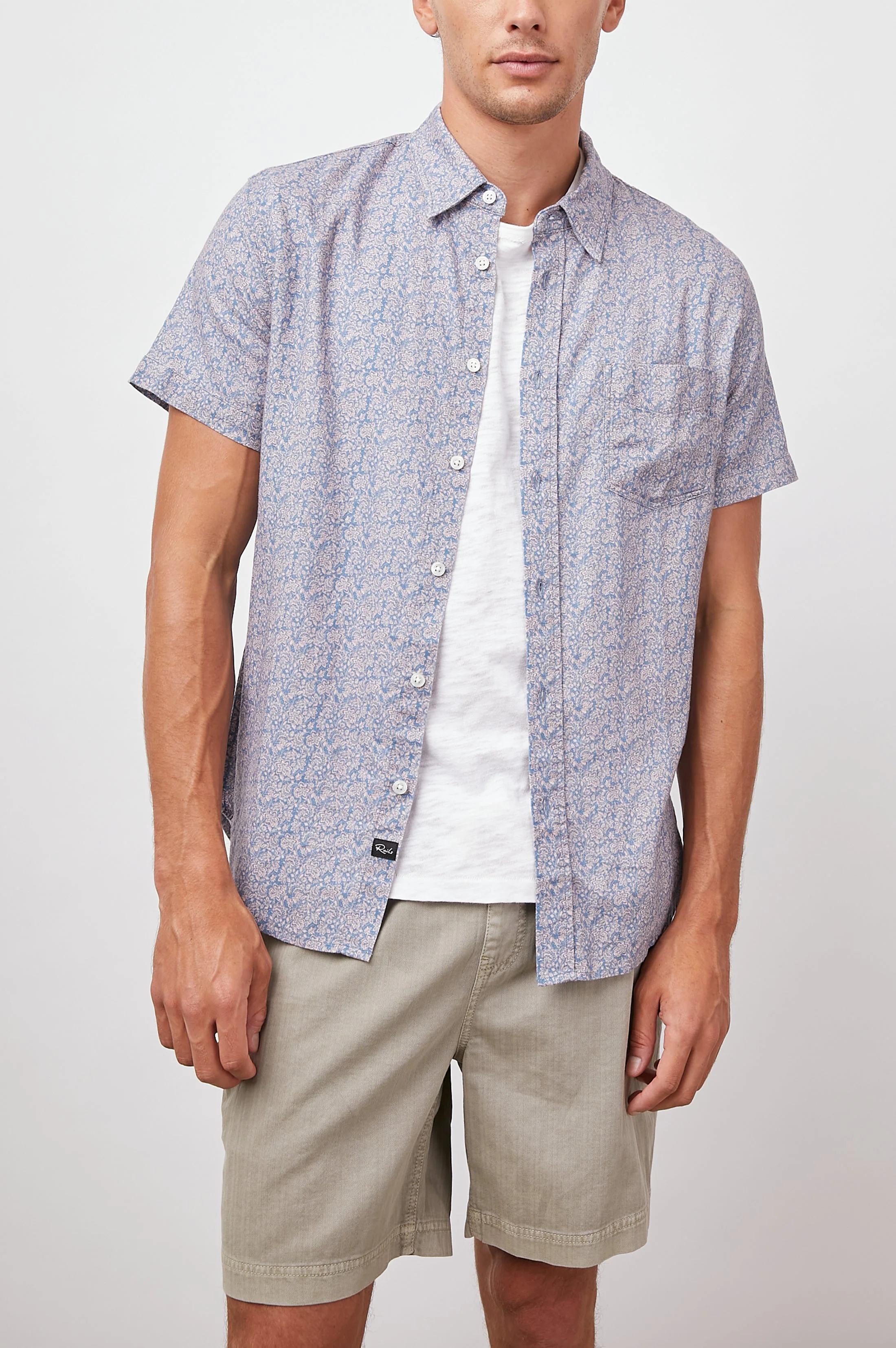 CARSON SHIRT - FLORA BLOOM PEACH - Image 2