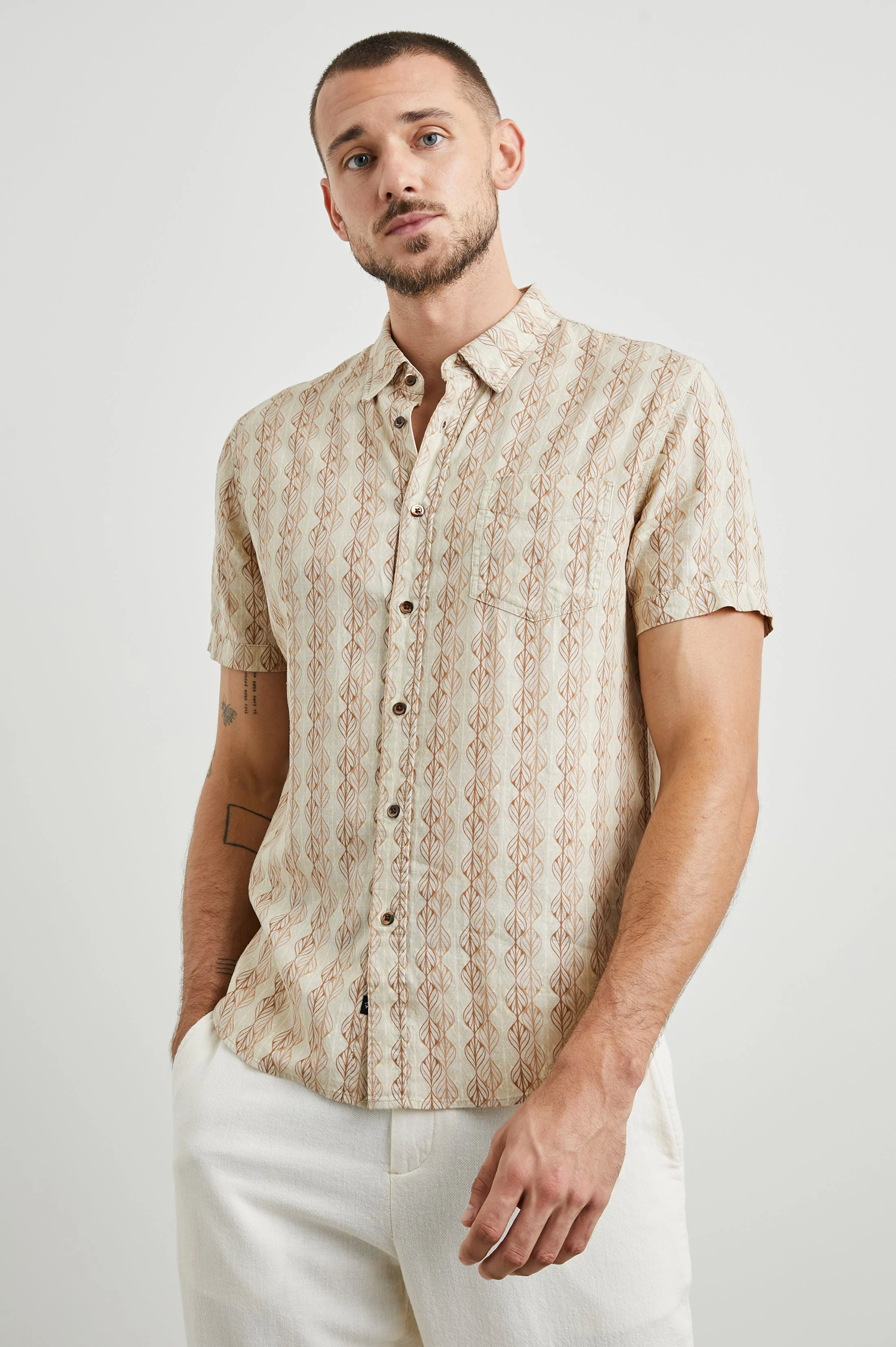 CARSON SHIRT - CHERUB SPRING OCHRE - Image 2