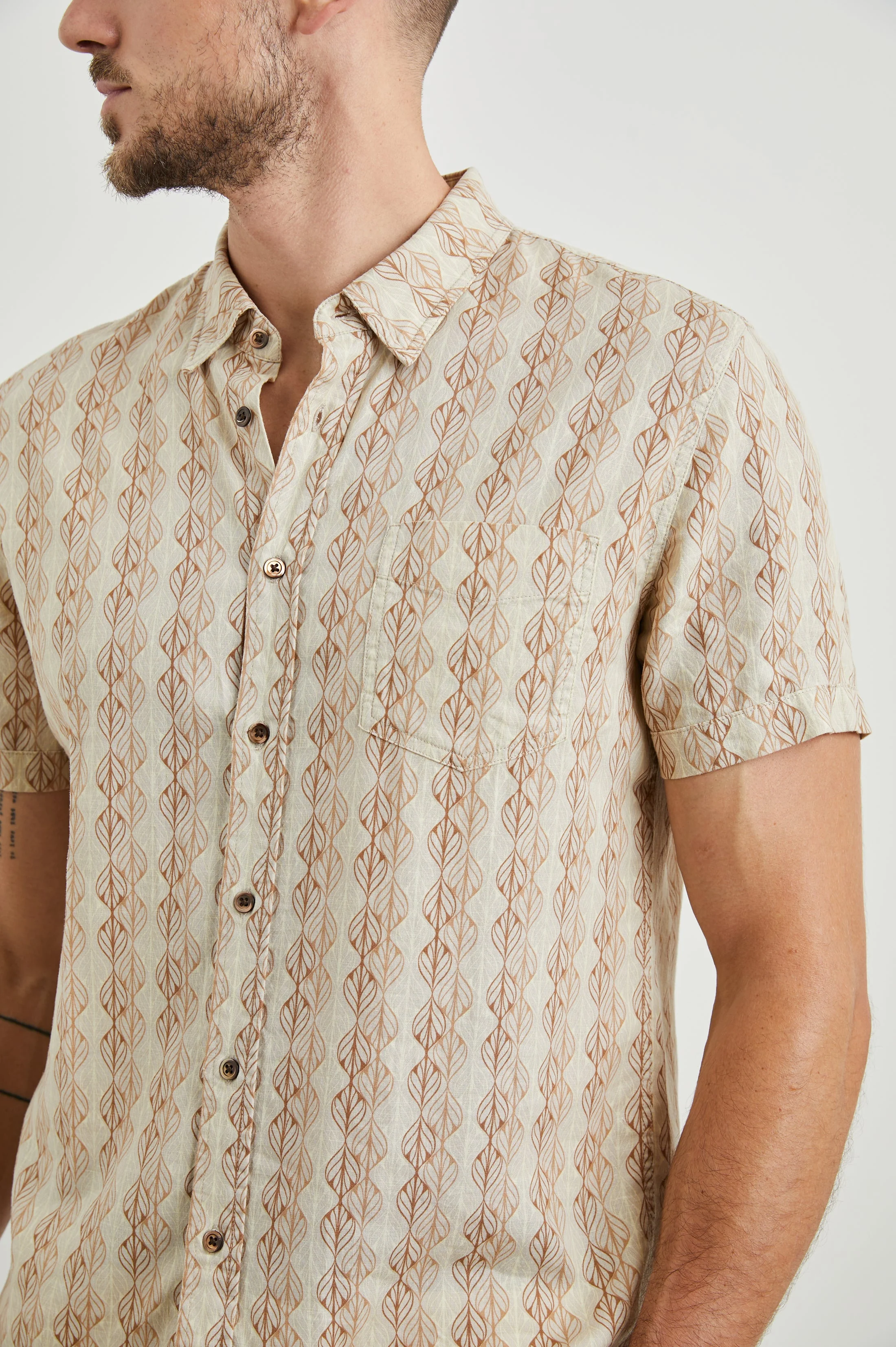 CARSON SHIRT - CHERUB SPRING OCHRE - Image 3