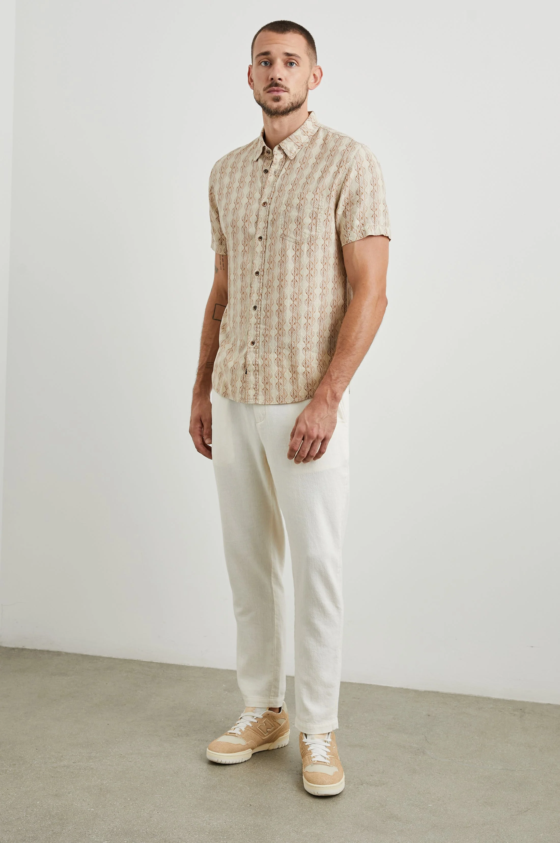 CARSON SHIRT - CHERUB SPRING OCHRE - Image 5