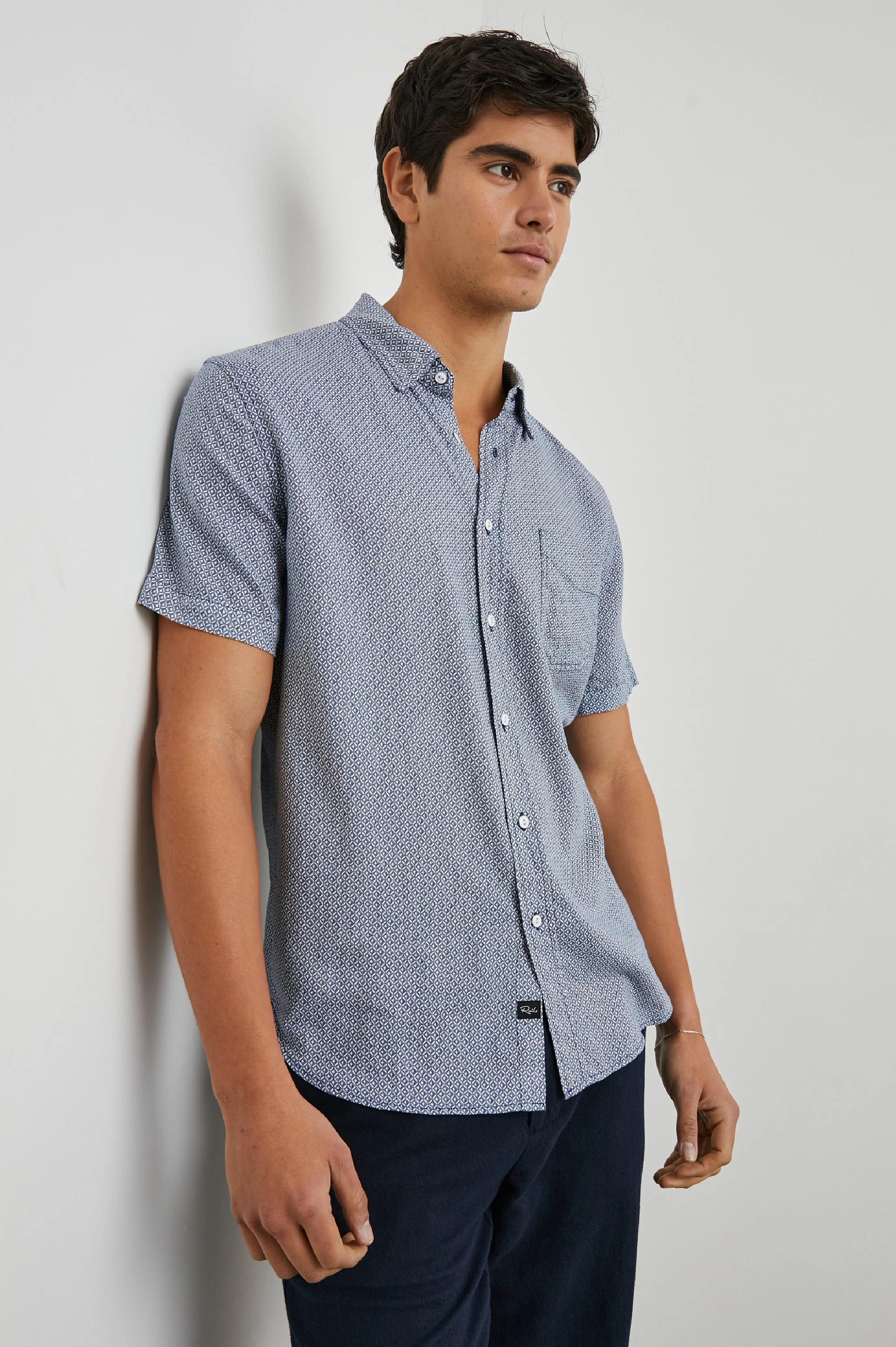 CARSON SHIRT - CROWN JEWEL SAPPHIRE