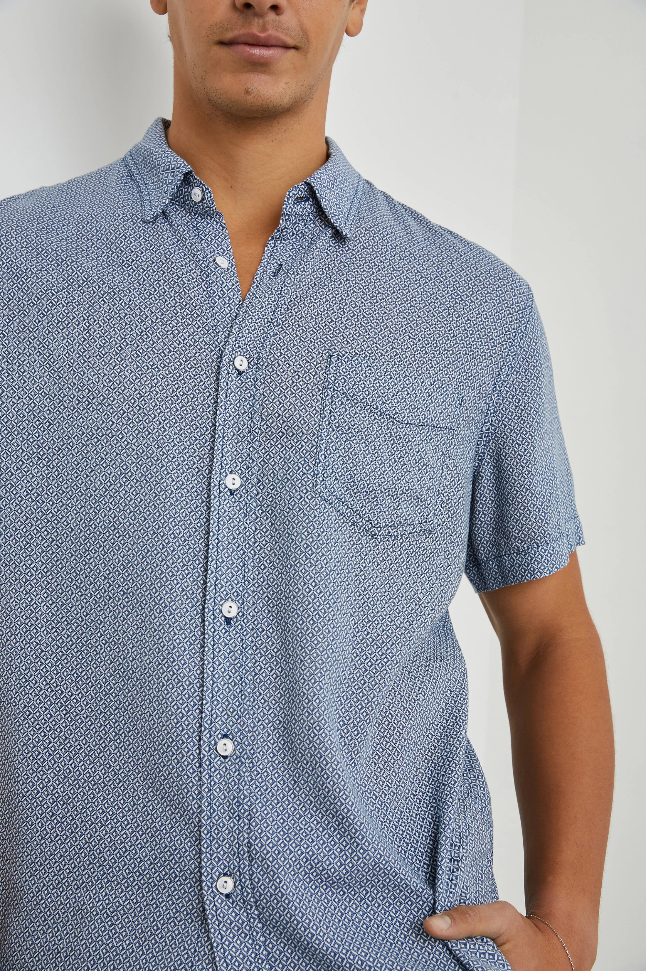 CARSON SHIRT - CROWN JEWEL SAPPHIRE - Image 2