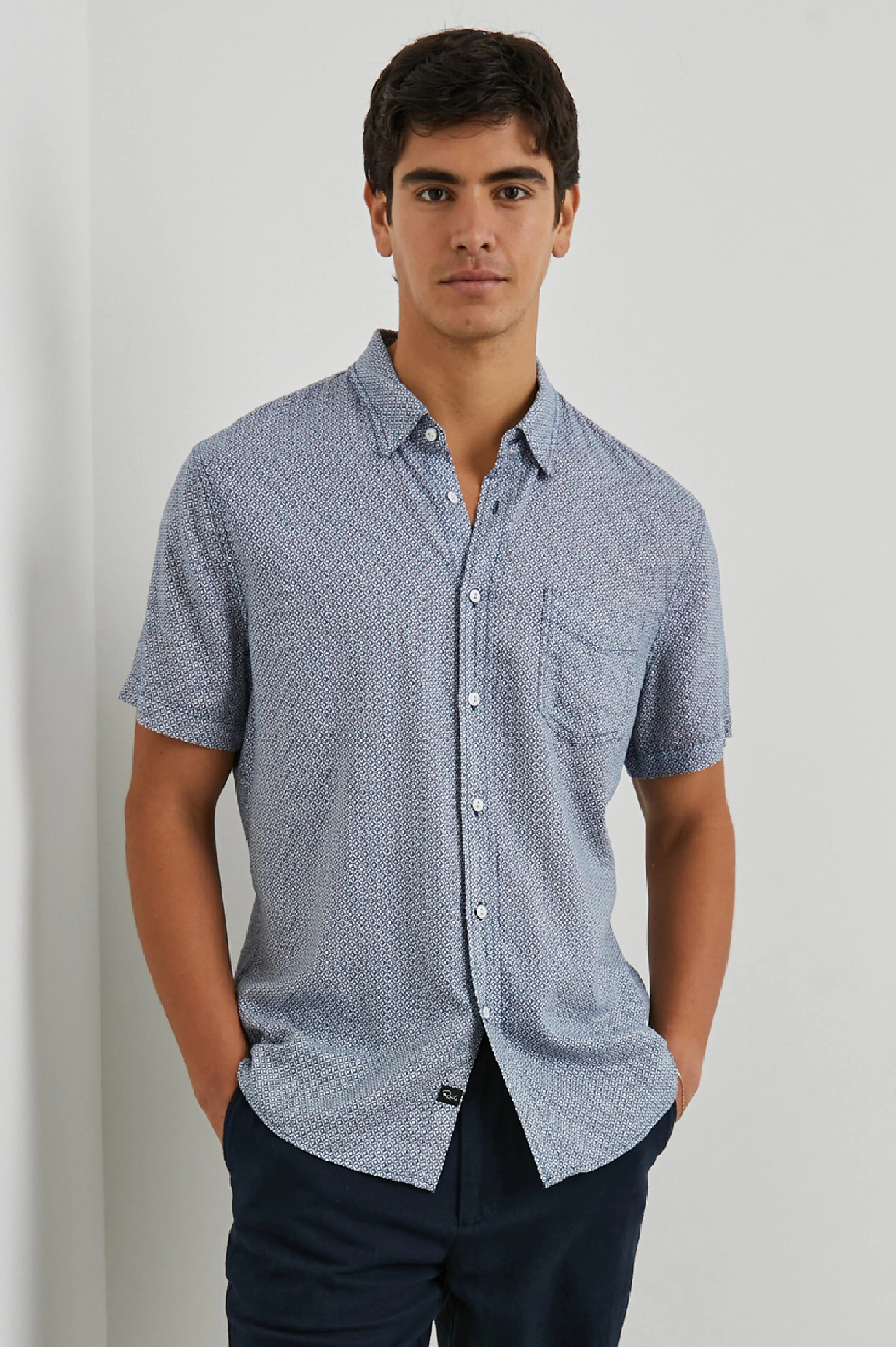 CARSON SHIRT - CROWN JEWEL SAPPHIRE - Image 3