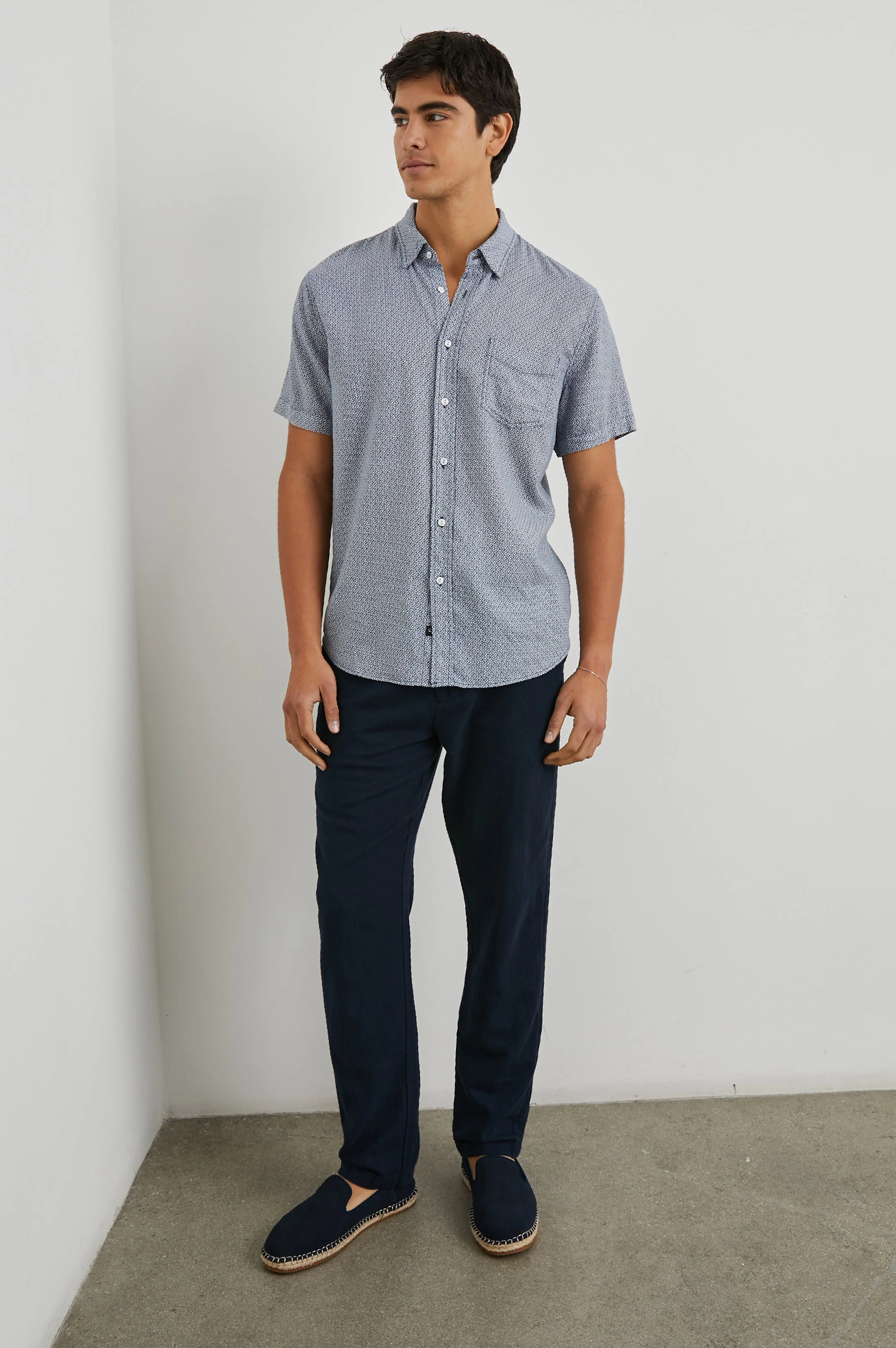 CARSON SHIRT - CROWN JEWEL SAPPHIRE - Image 4