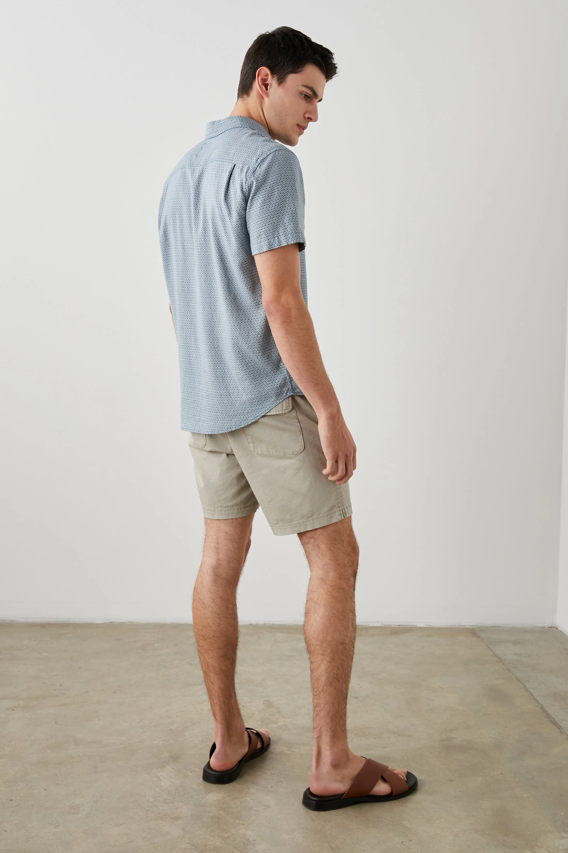 CARSON SHIRT - FRESCO NAVY INDIGO - Image 5