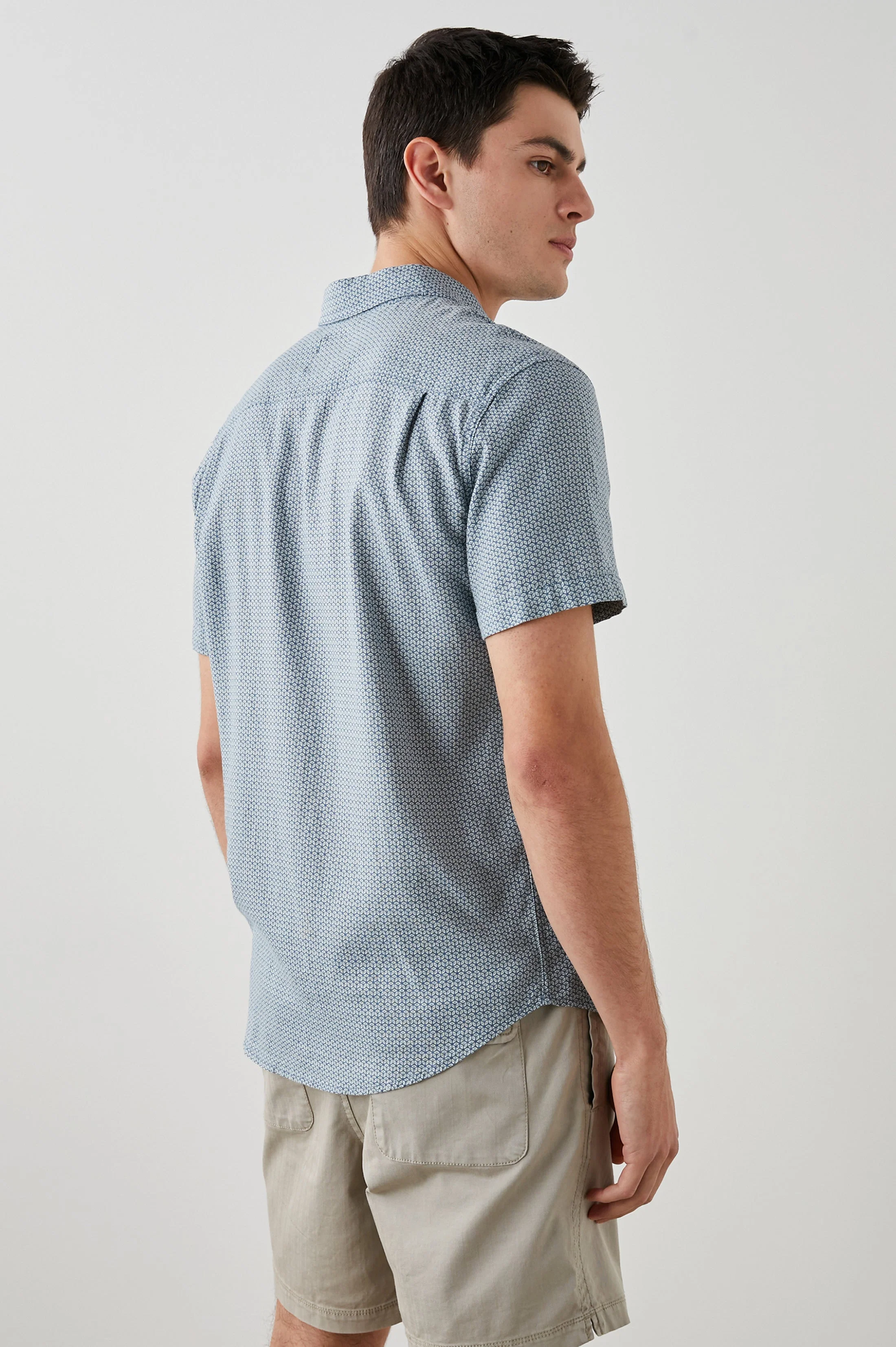 CARSON SHIRT - FRESCO NAVY INDIGO - Image 6