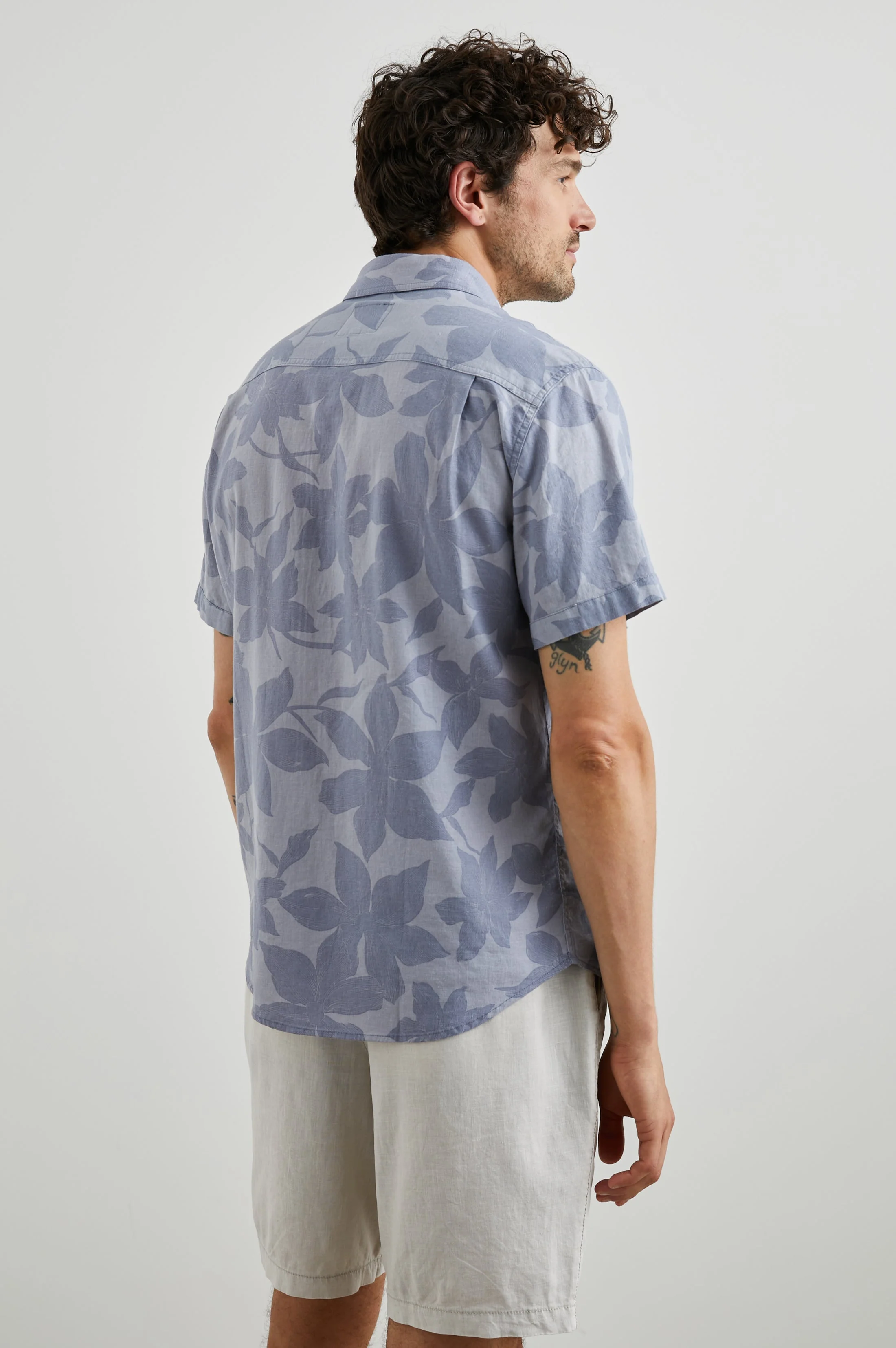 CARSON SHIRT - GARDEN SANDS ORCHID - Image 4