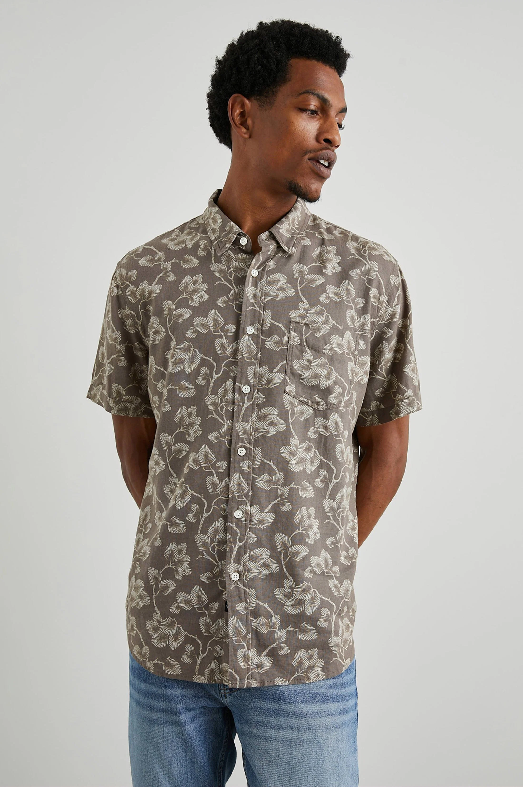 CARSON SHIRT - JAPANESE MAPLE FADED SADDLE - Image 5