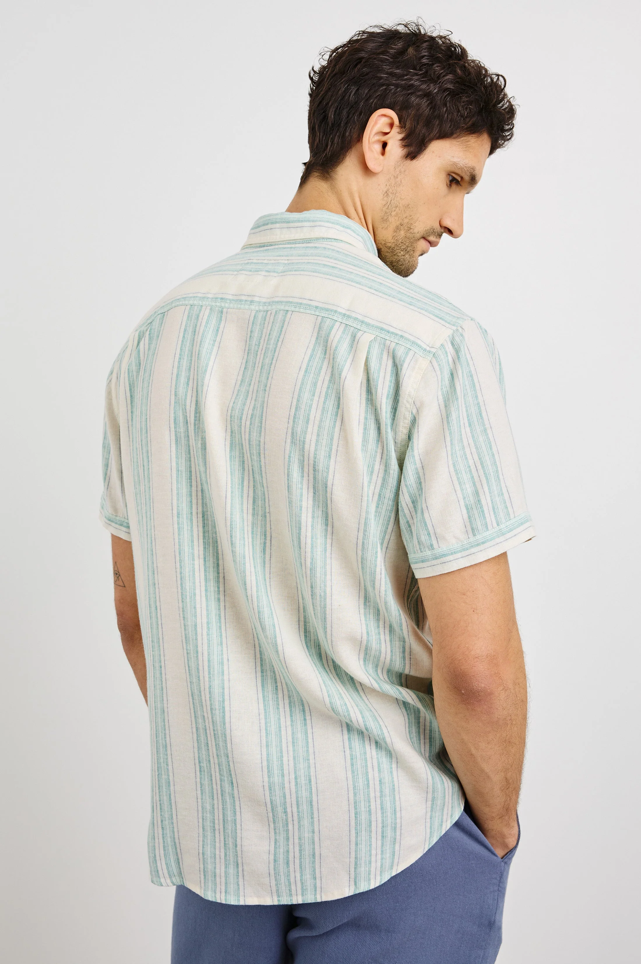 CARSON SHIRT - RIVIERA STRIPE - Image 4