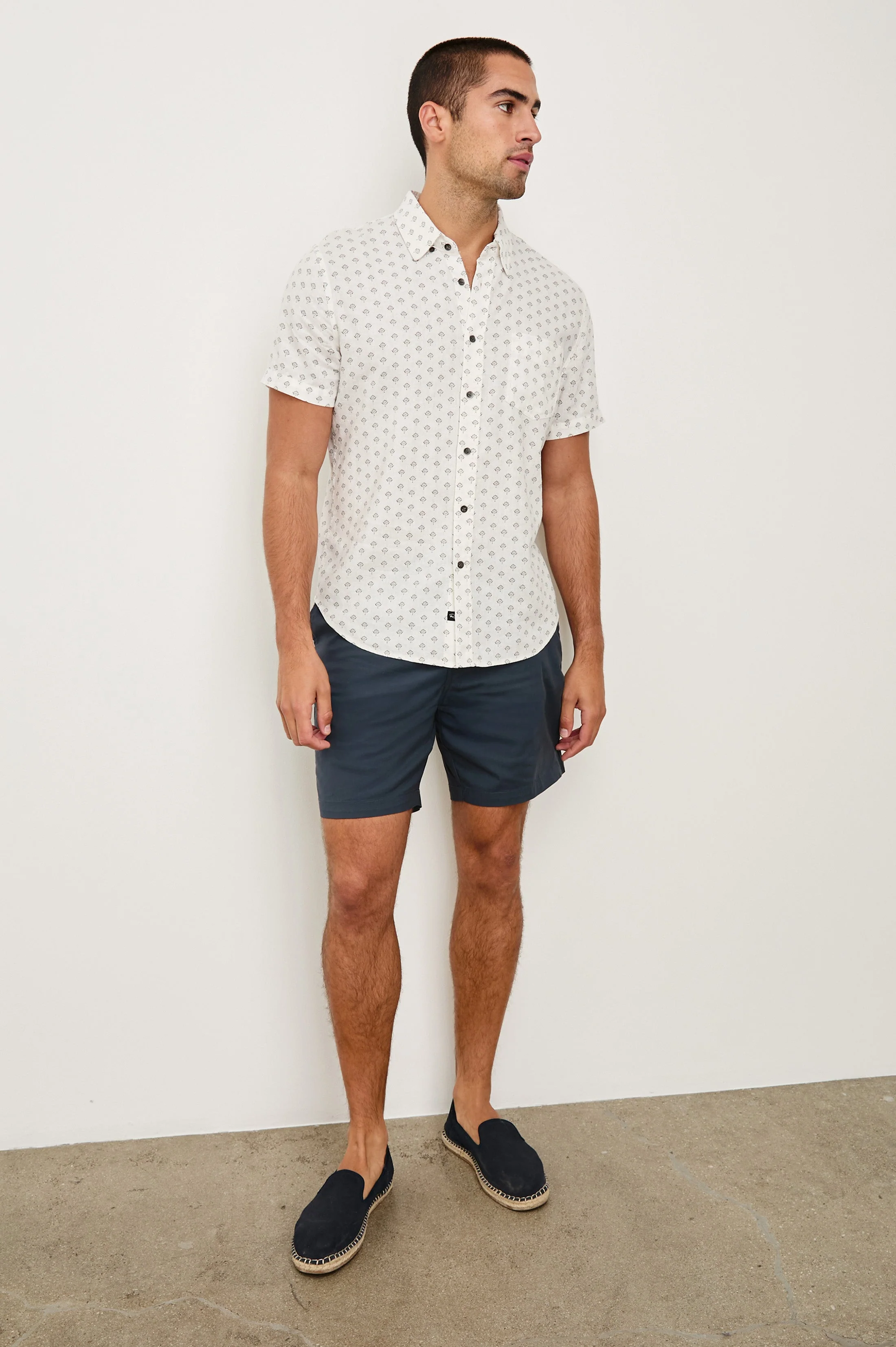 CARSON SHIRT - SMALL BATIK WHITE - Image 3