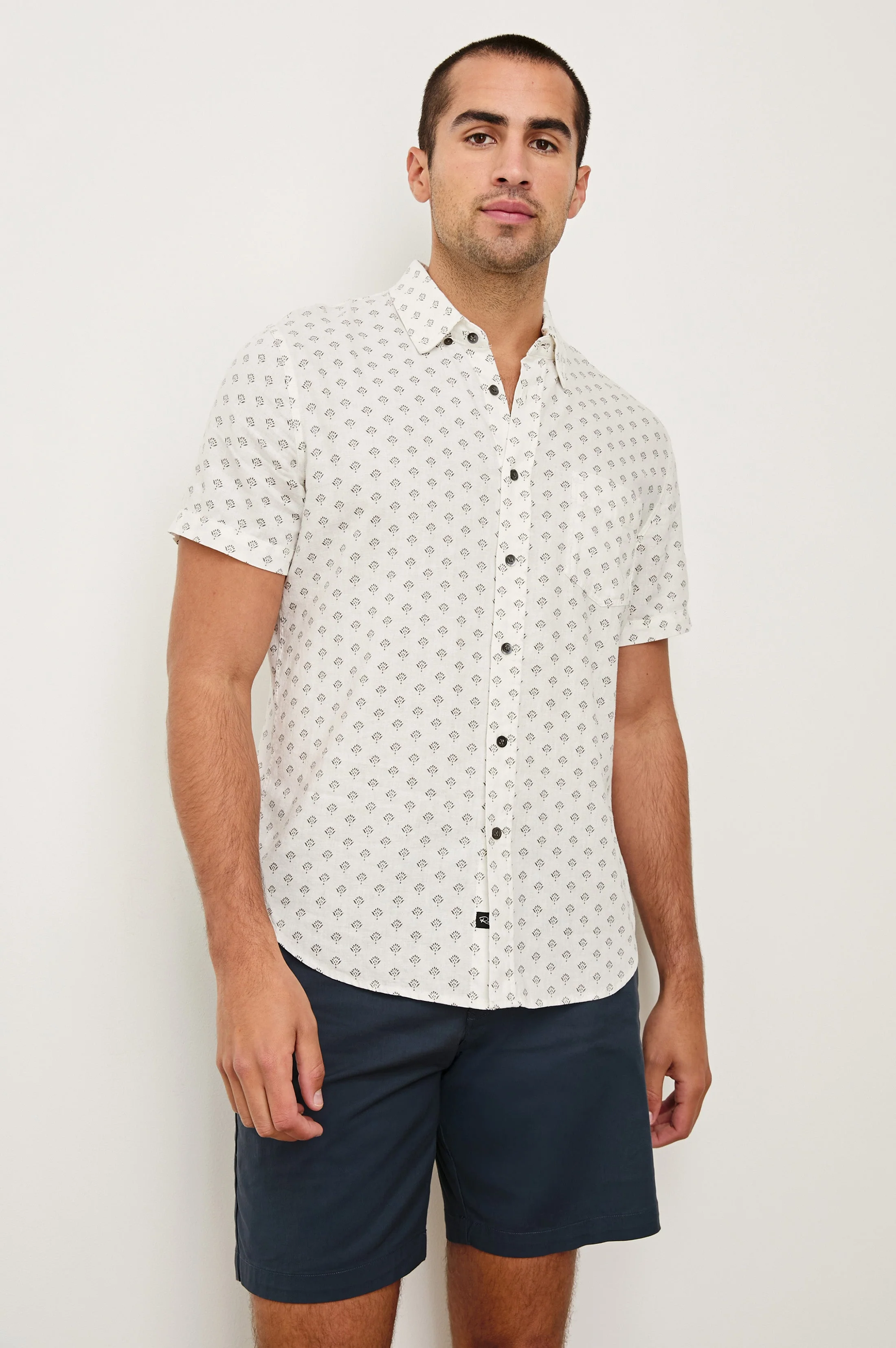 CARSON SHIRT - SMALL BATIK WHITE - Image 4