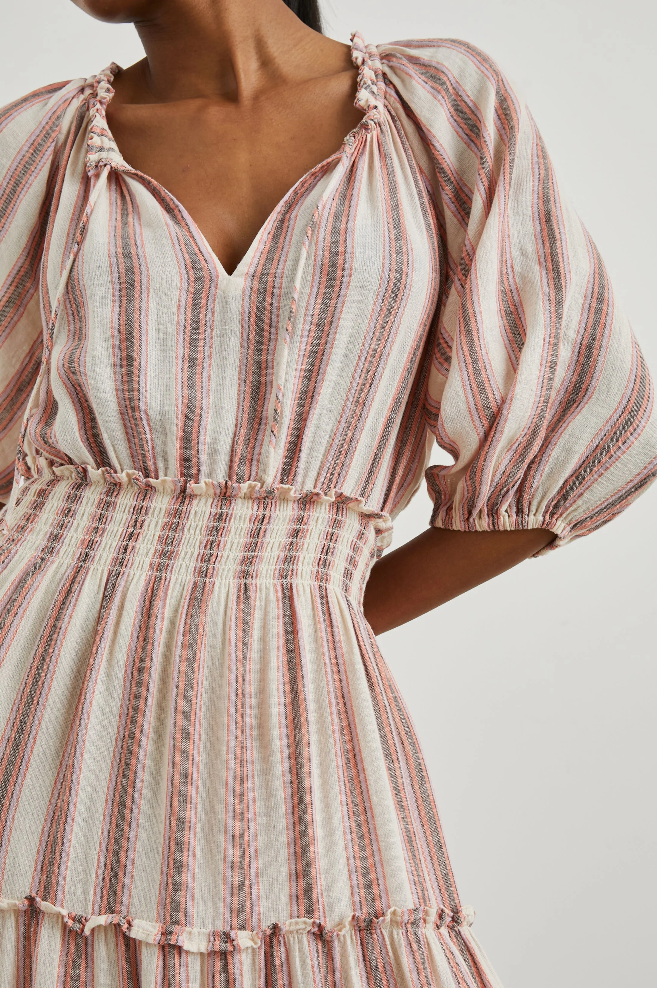 CATERINE DRESS - CAMINO STRIPE - Image 2
