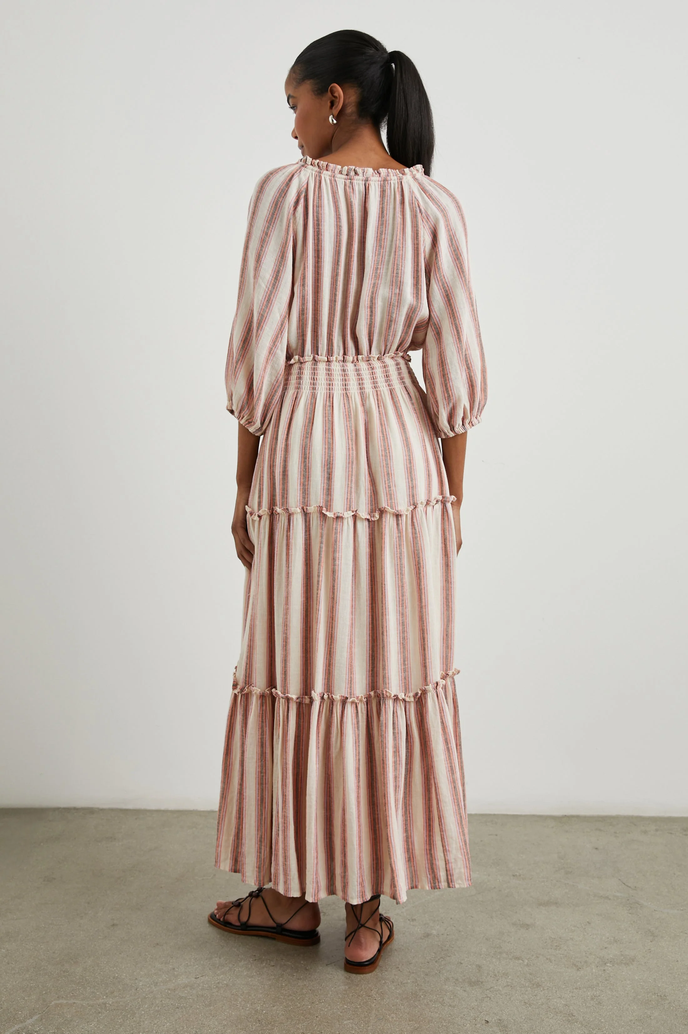 CATERINE DRESS - CAMINO STRIPE - Image 5